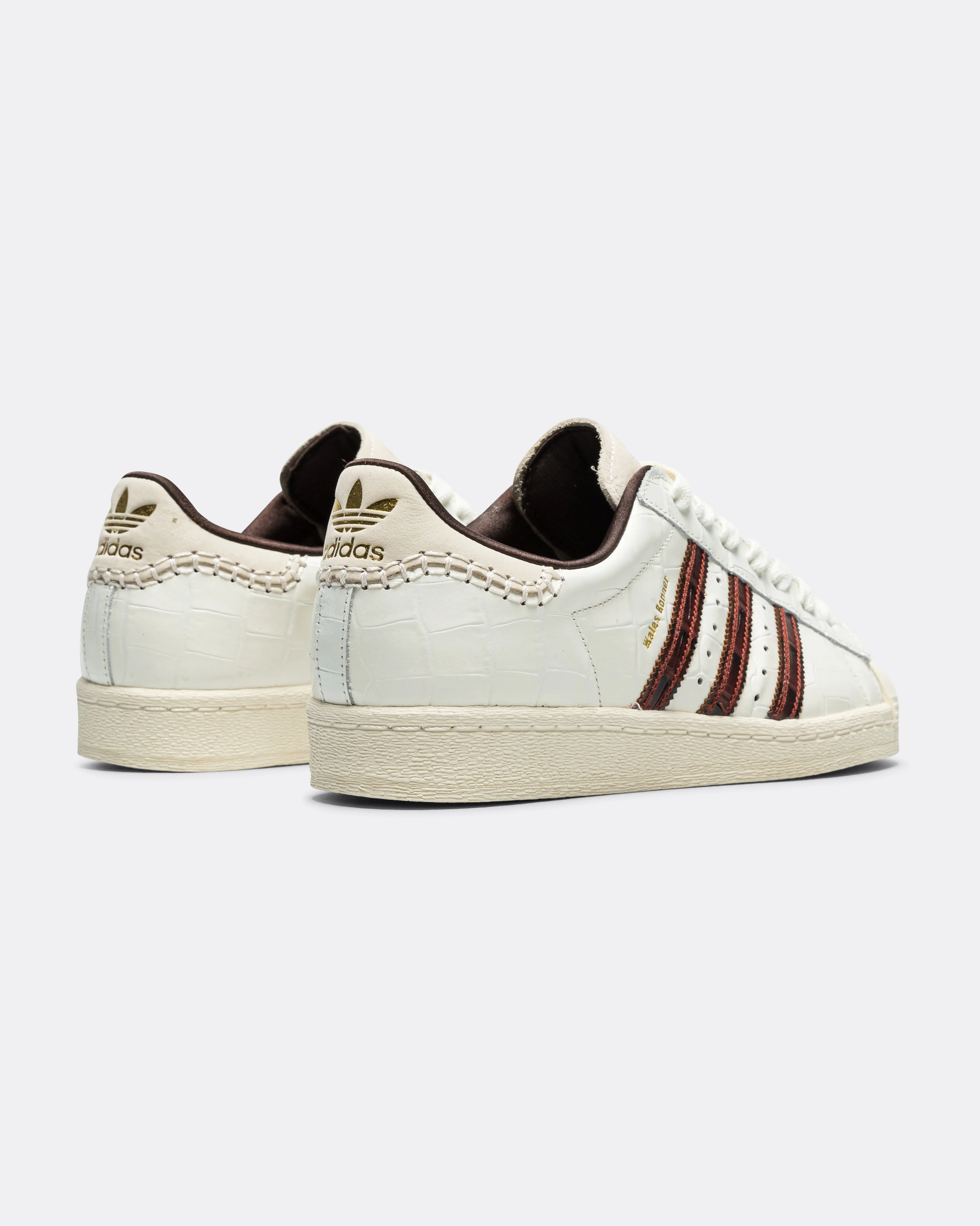 Superstar x Wales Bonner - Wonder White/Fox Brown - Image 3