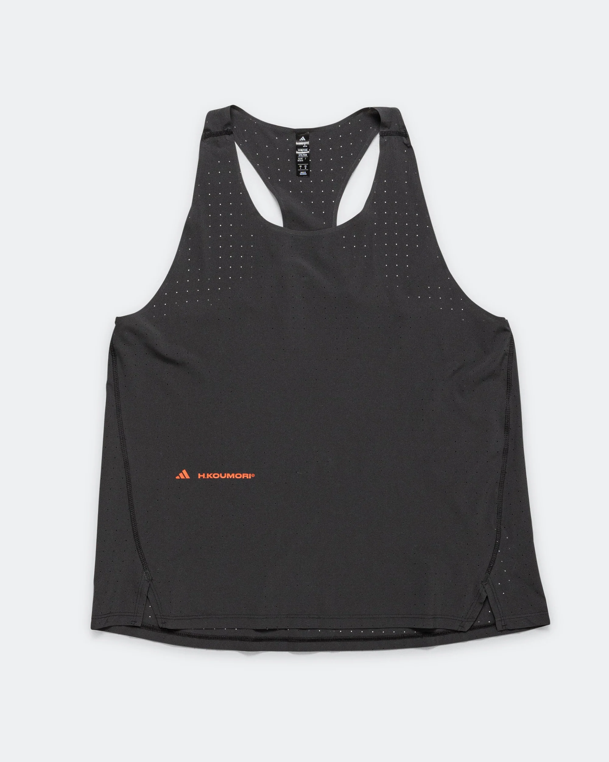 Womens Adi365 Running Singlet x Hermanos Koumori - Black