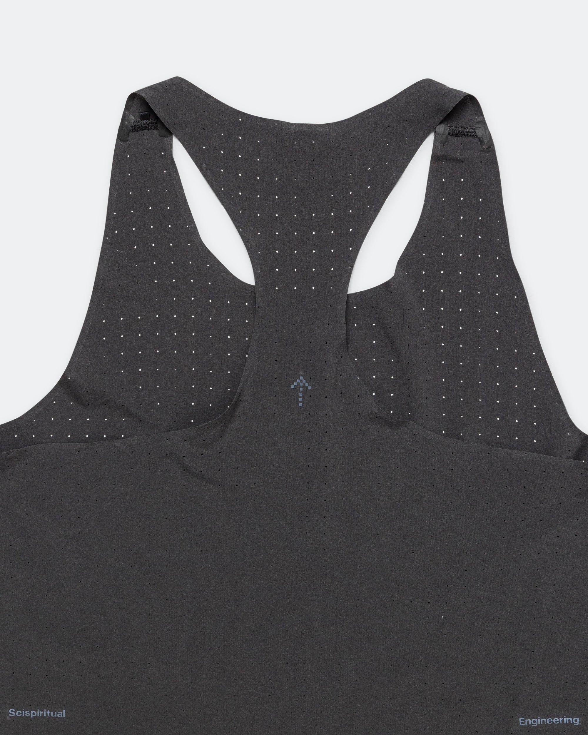 Womens Adi365 Running Singlet x Hermanos Koumori - Black - Image 5