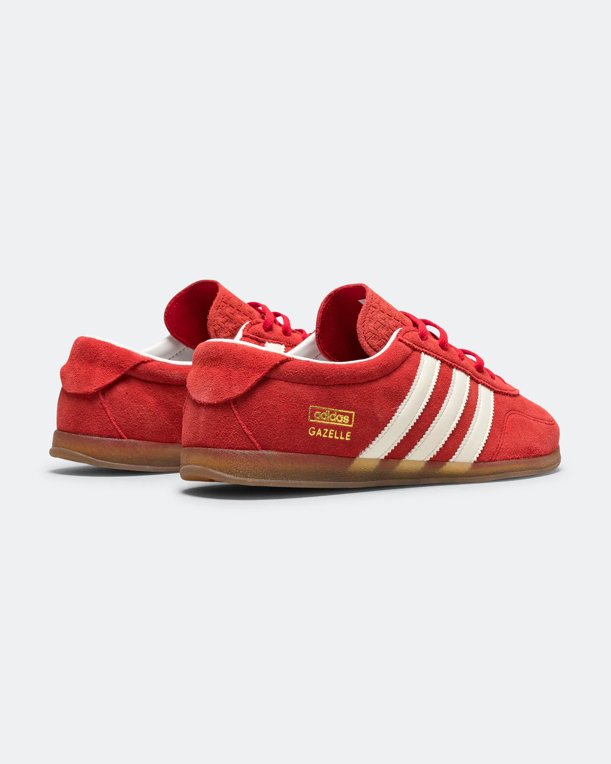 Womens Gazelle Lo Pro - Better Scarlet/Footwear White-Gum - Image 3
