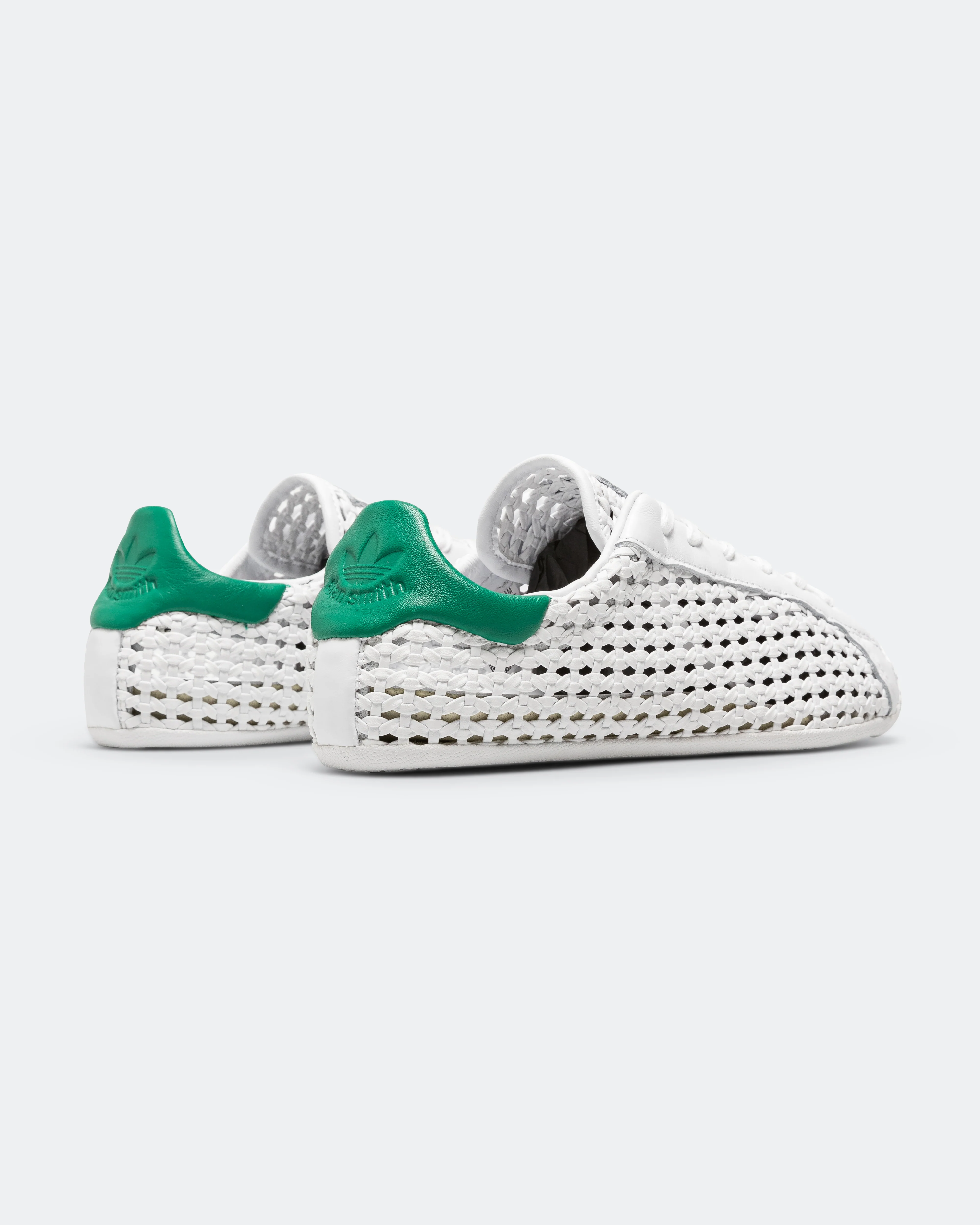 Womens Stan Smith Lo Pro - Footwear White/Bold Green-Core Black - Image 3