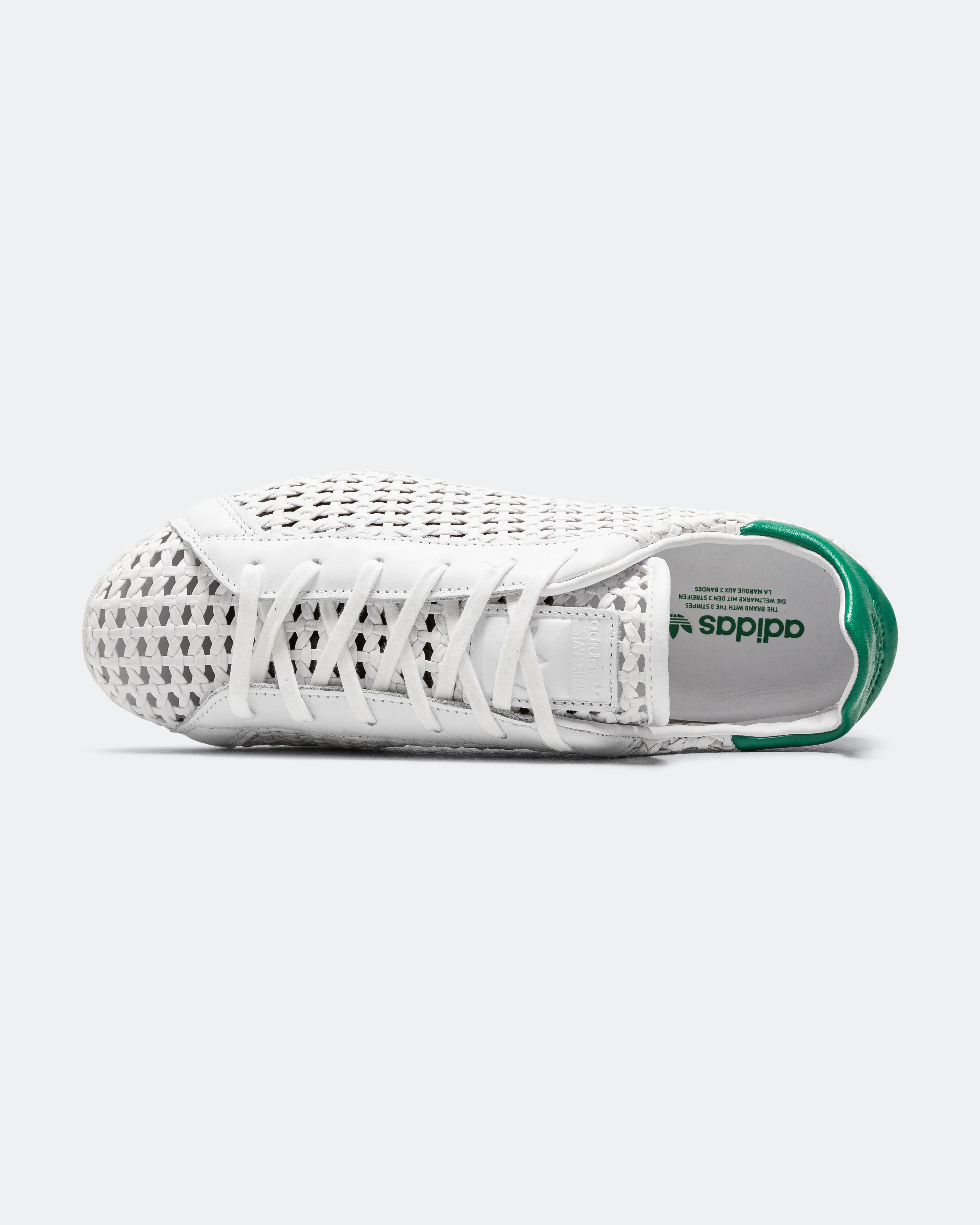 Womens Stan Smith Lo Pro - Footwear White/Bold Green-Core Black - Image 4