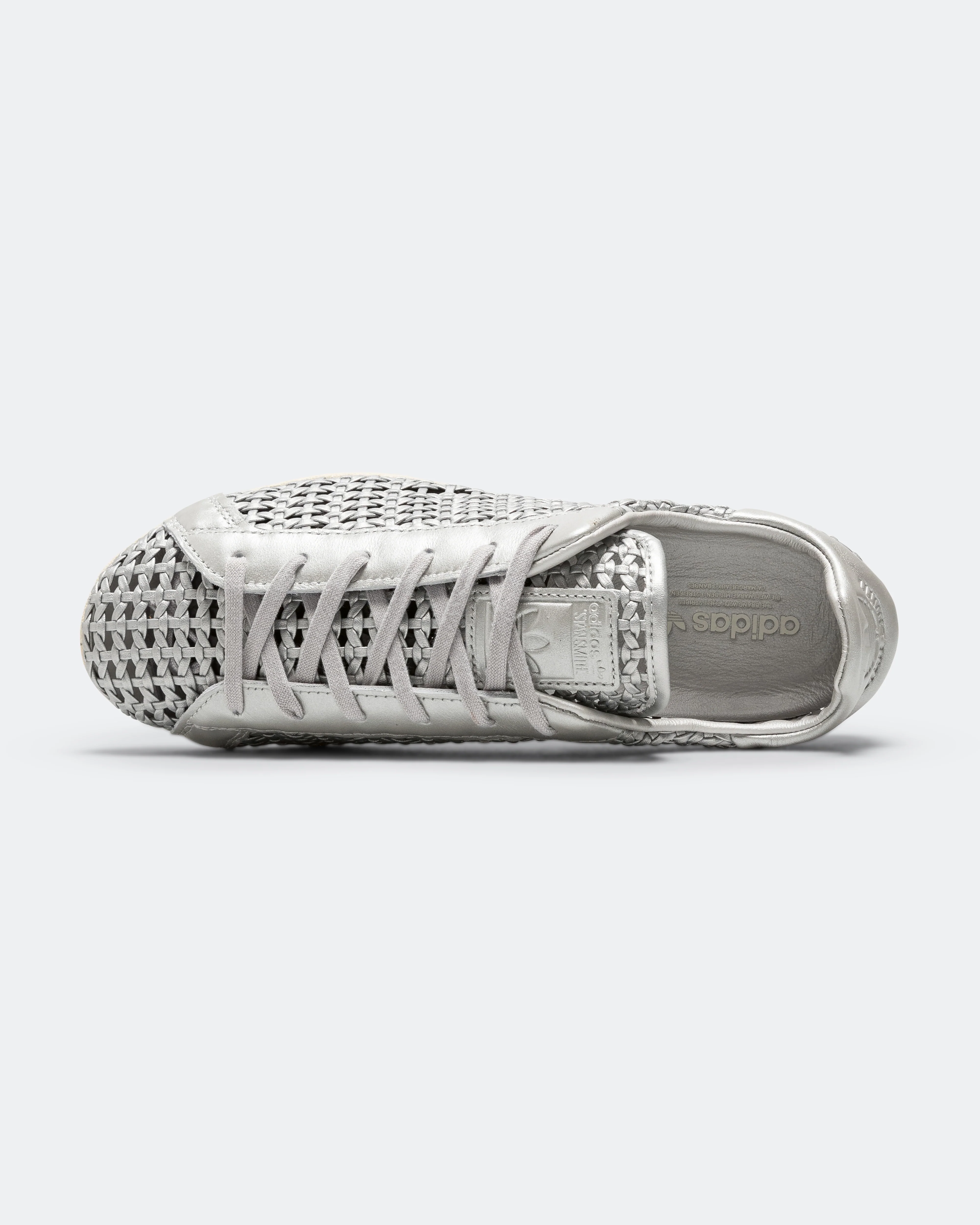 Womens Stan Smith Lo Pro - Silver Metallic/Grey Two-Off White - Image 4