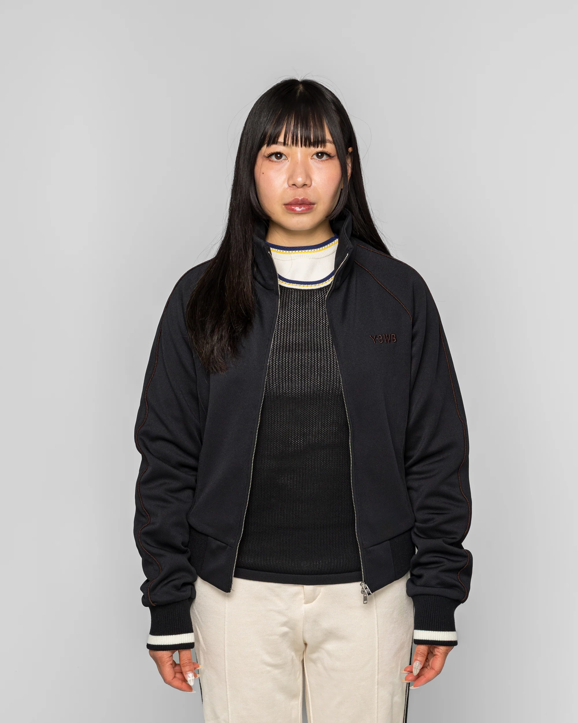 Womens Track Jacket x Wales Bonner Y-3 - Black - Image 2