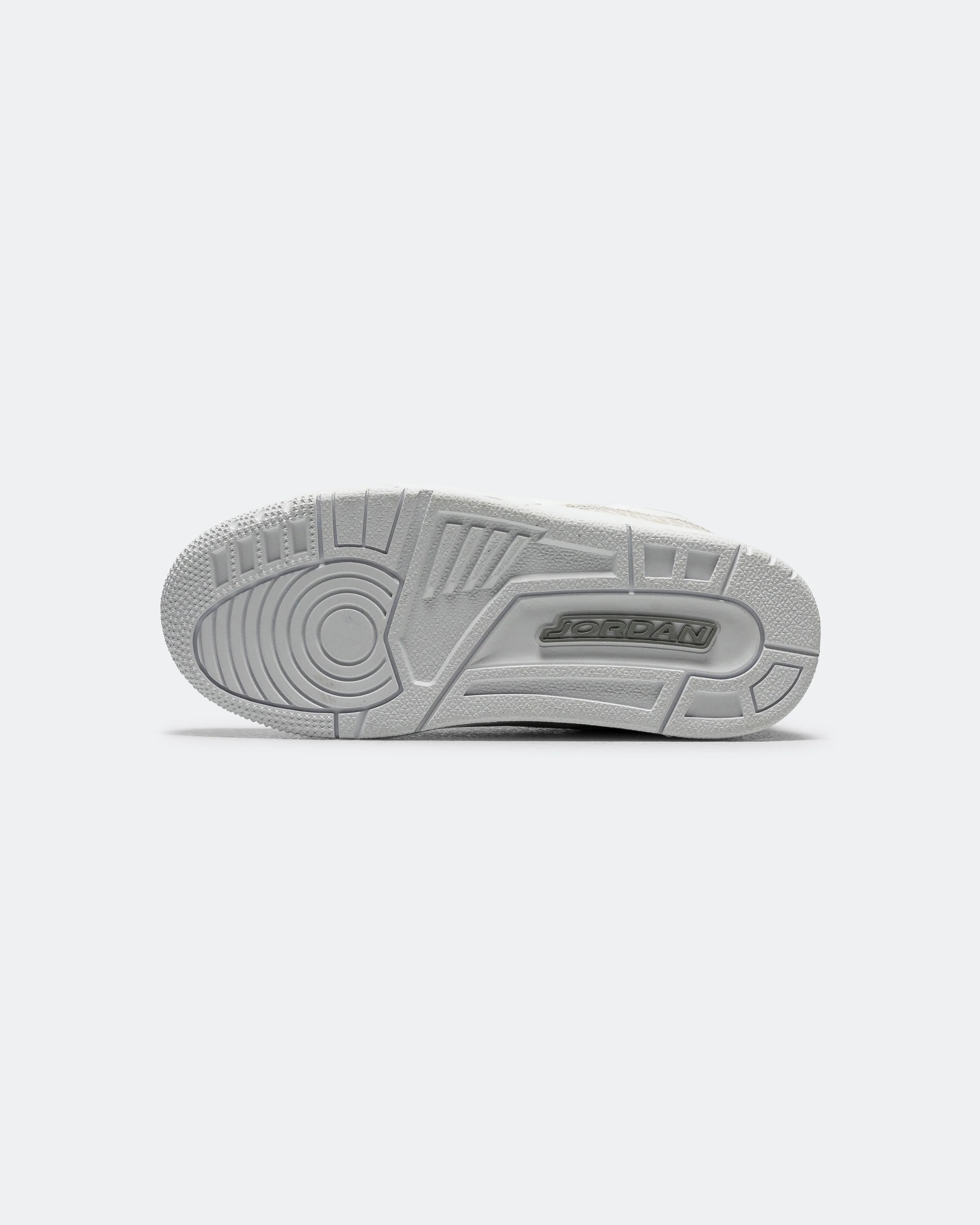 Air Jordan 3 Retro PS - White/White-Metallic Silver - Image 5