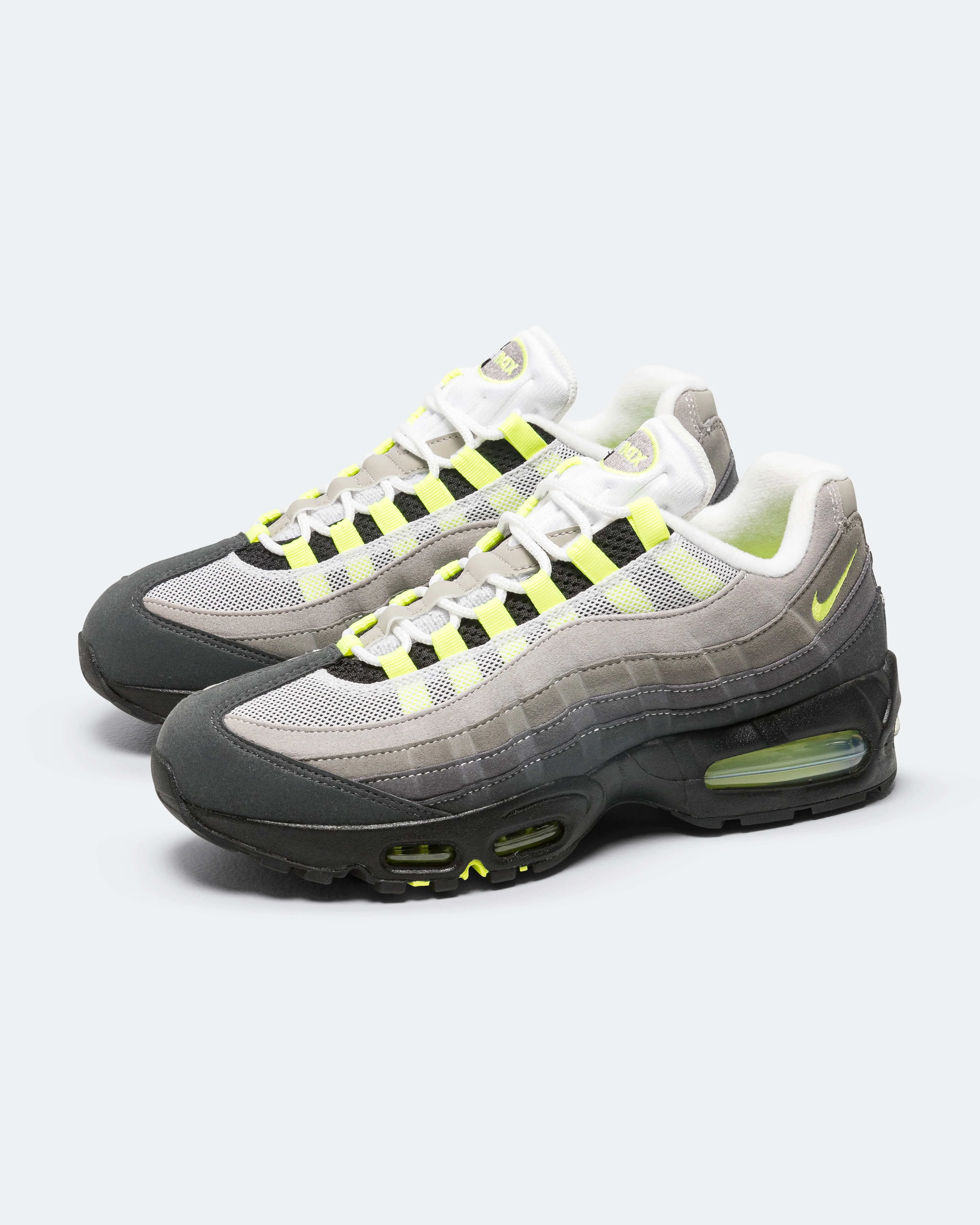 Air Max 95 Big Bubble - Black/Neon Yellow-Cool Grey - Image 2