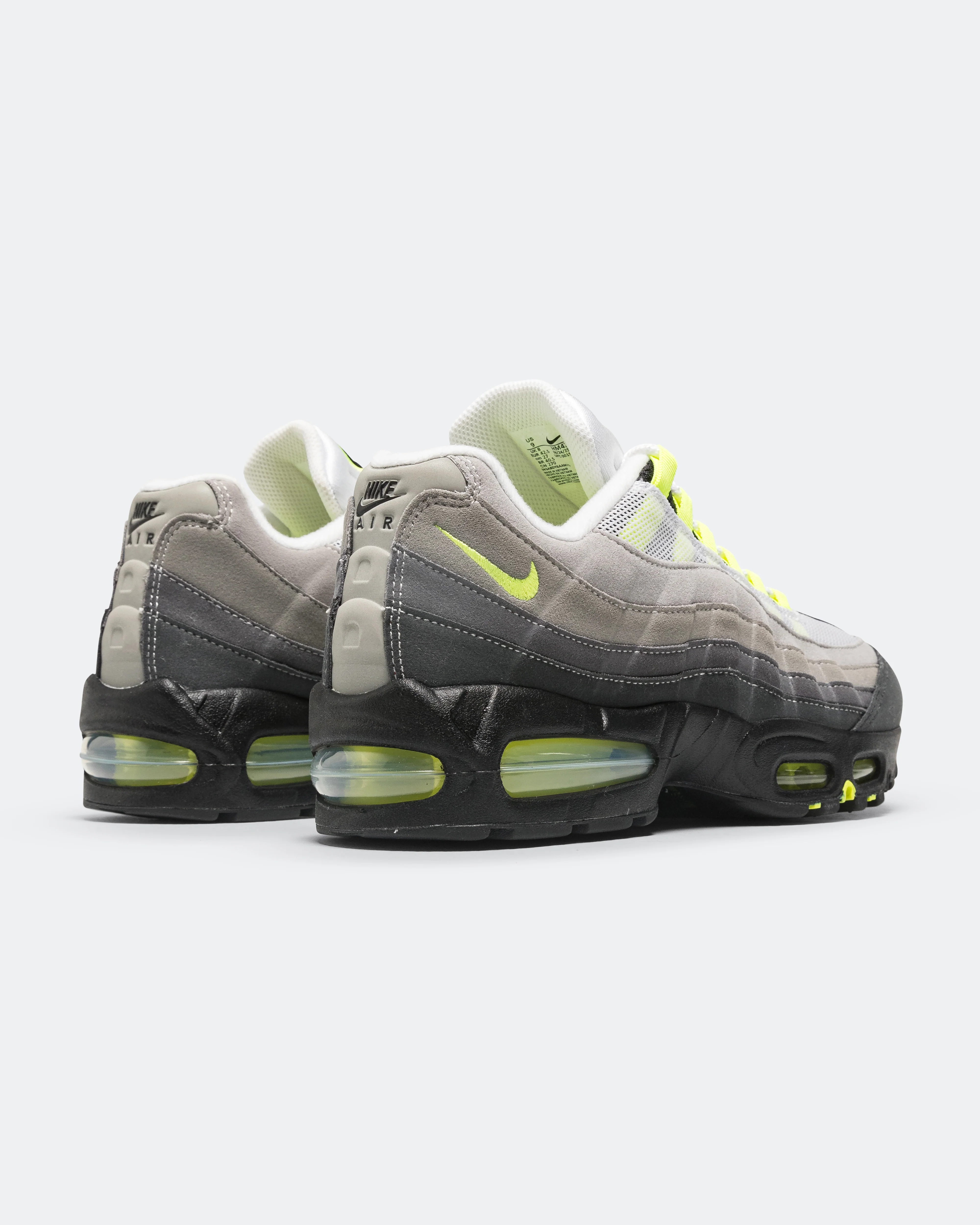 Air Max 95 Big Bubble - Black/Neon Yellow-Cool Grey - Image 3