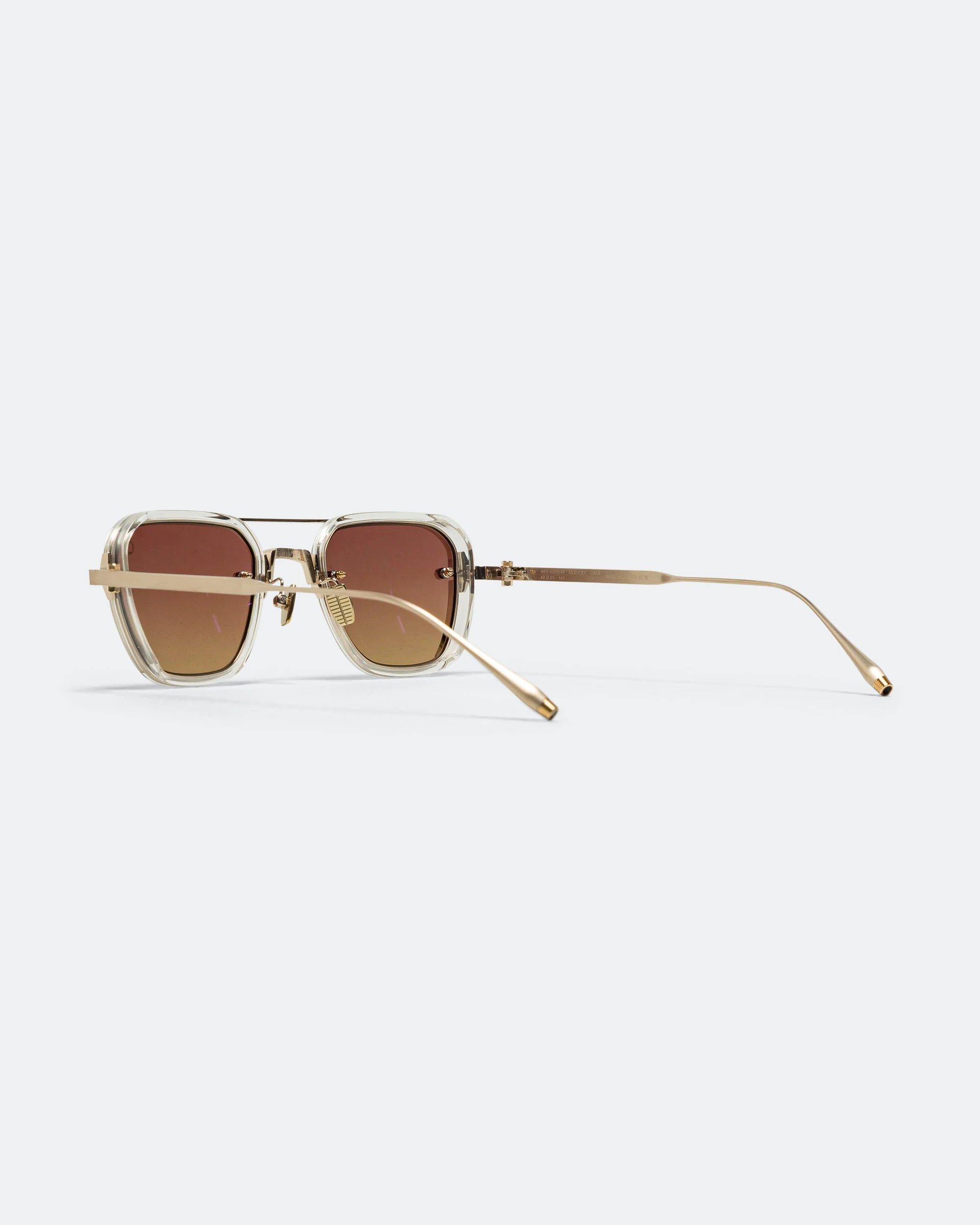 Jura - Brushed Platinum Gold - Crystal Clear - Mars to Amber Lenses - Image 3