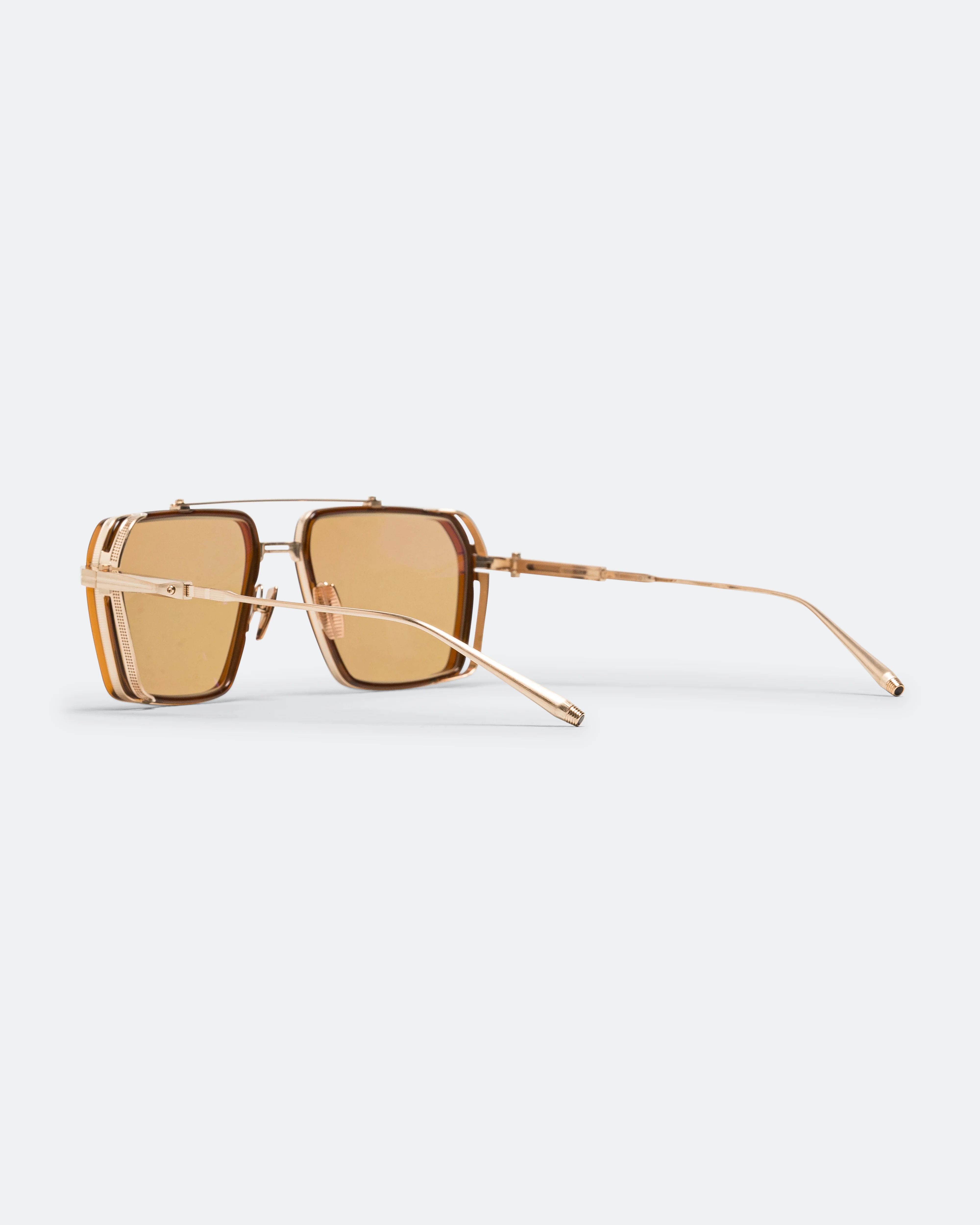 Tiros - Brushed White Gold/Crystal Brown-Senape - Image 4