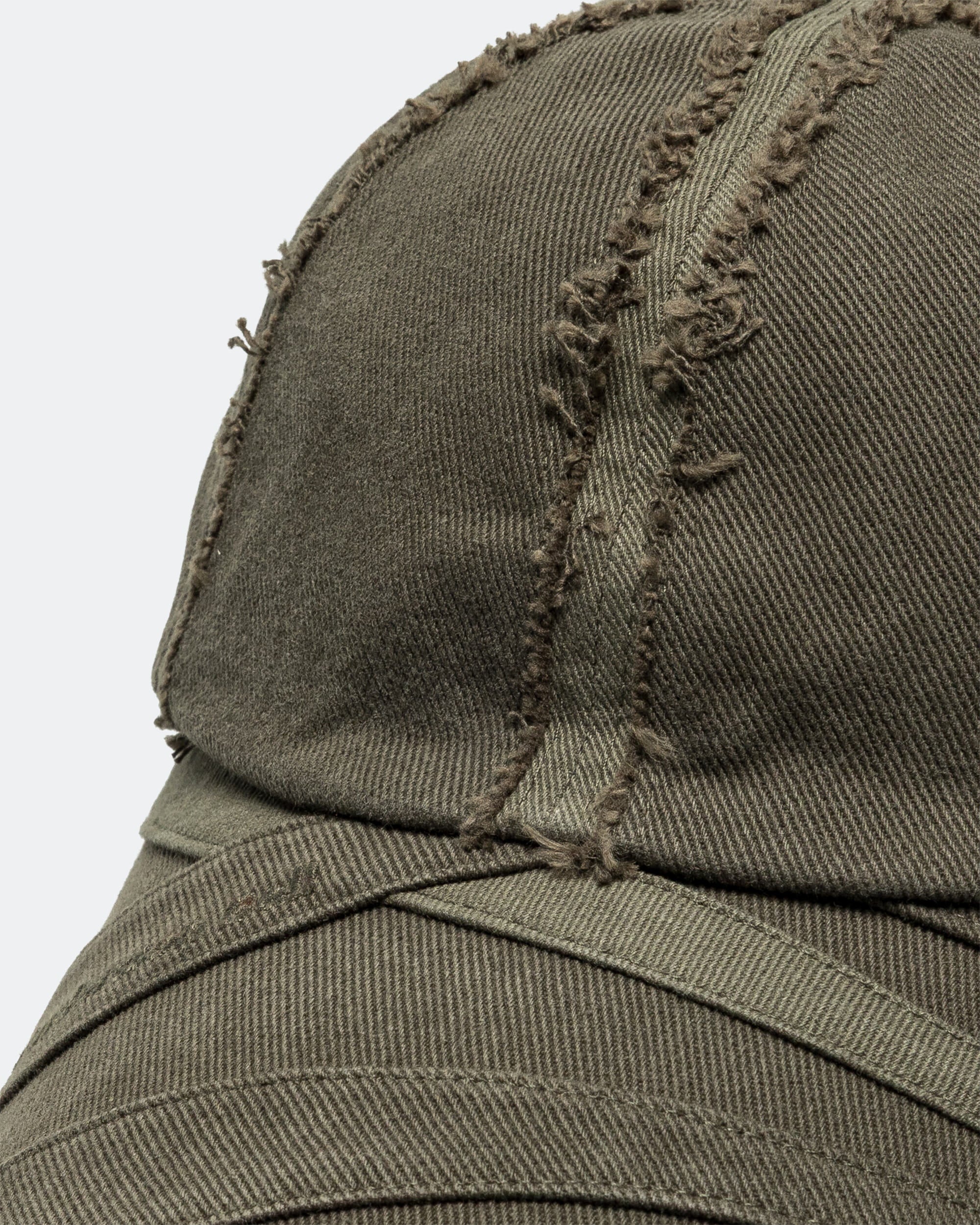 Layered Cap - Khaki - Image 3