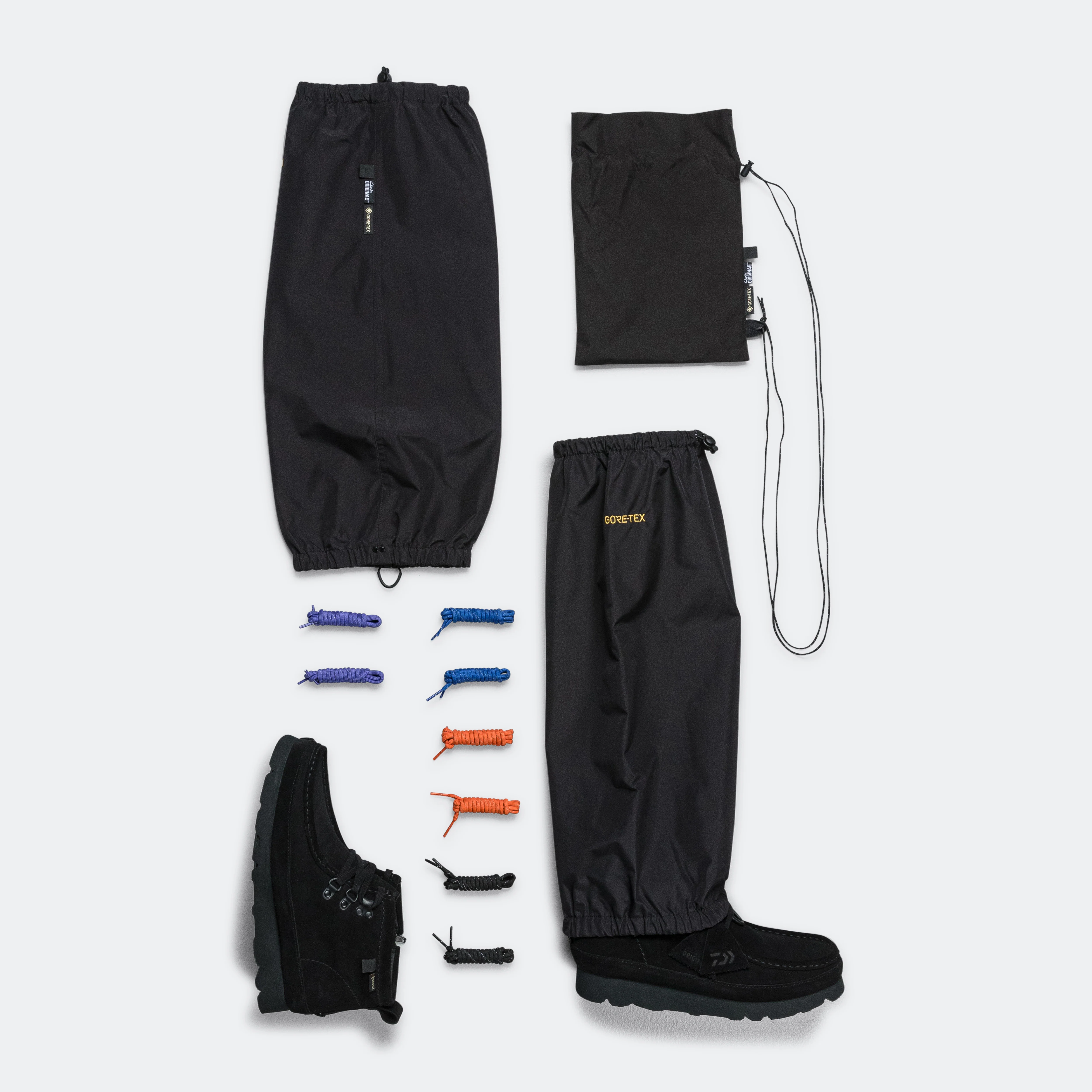 Angler's Wallabee GTX SP x Clarks - Black - Image 11
