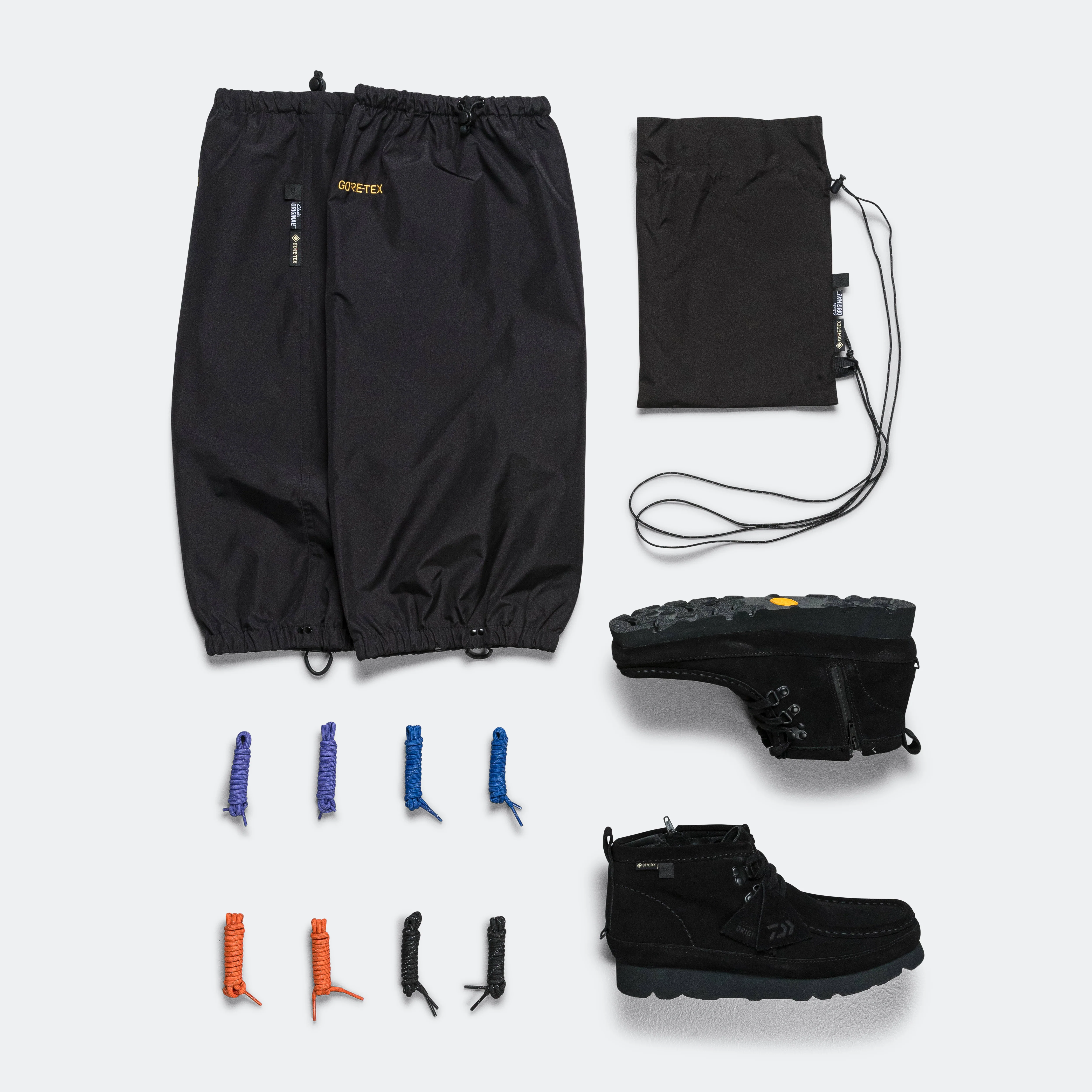 Angler's Wallabee GTX SP x Clarks - Black - Image 12