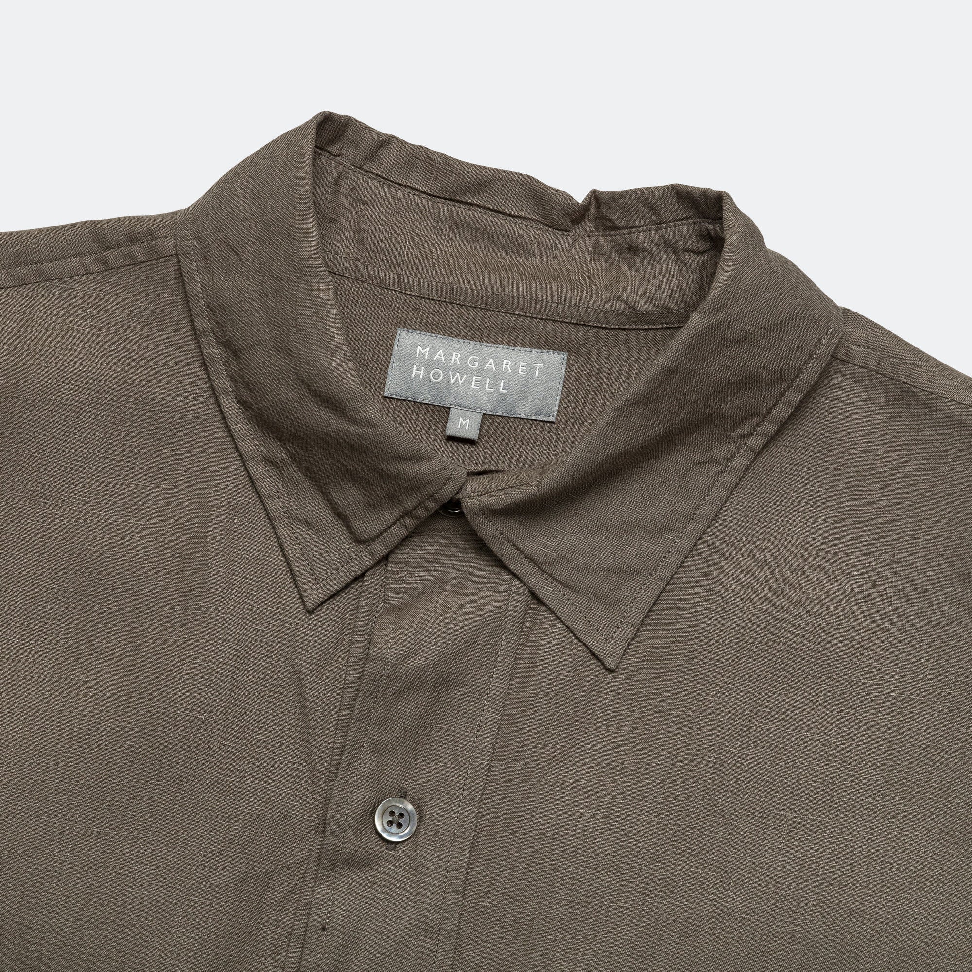 Archive Overhead Shirt - Shirting Linen Bay - Image 2