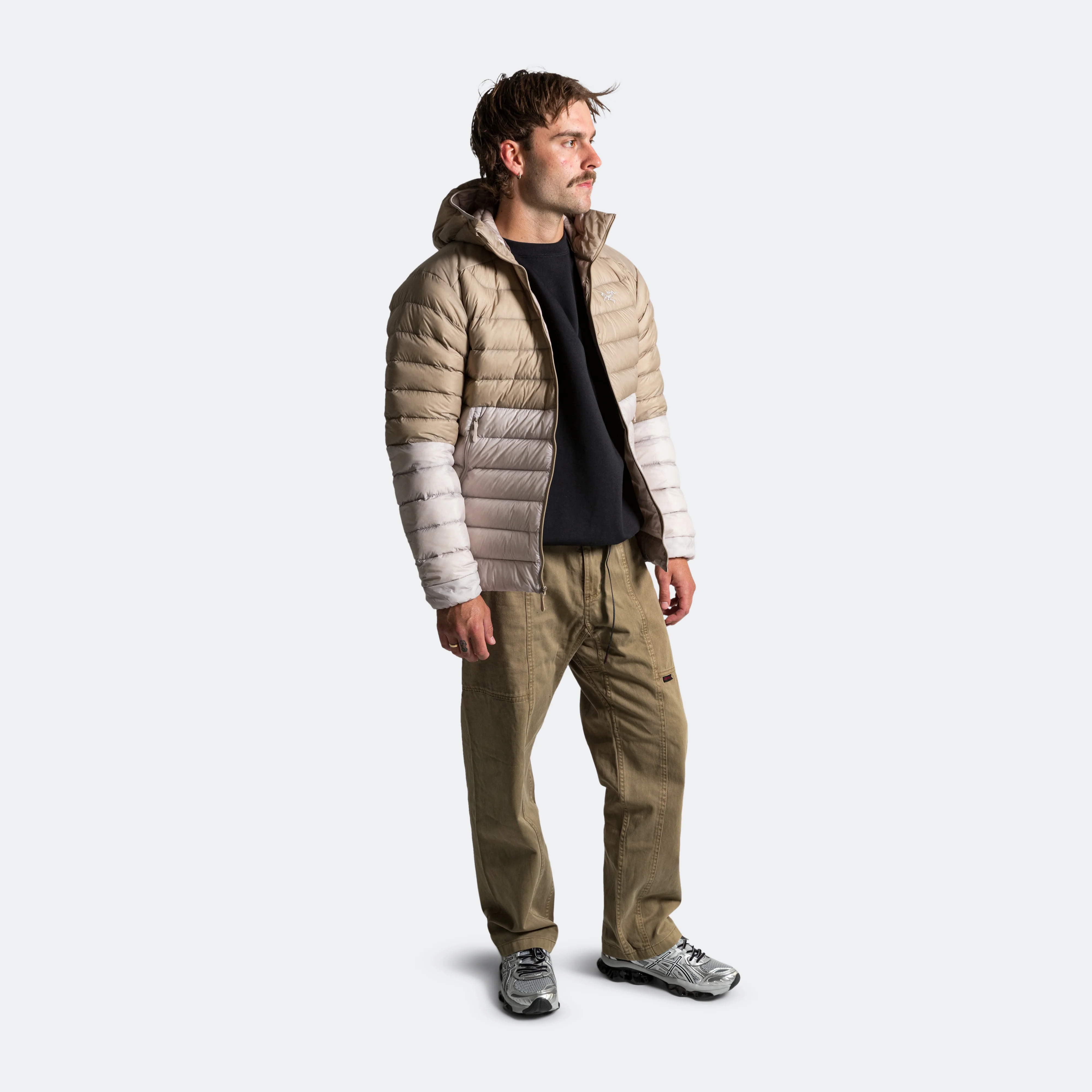 Cerium Hoody - Smoke Bluff/Warm Stone - Image 11