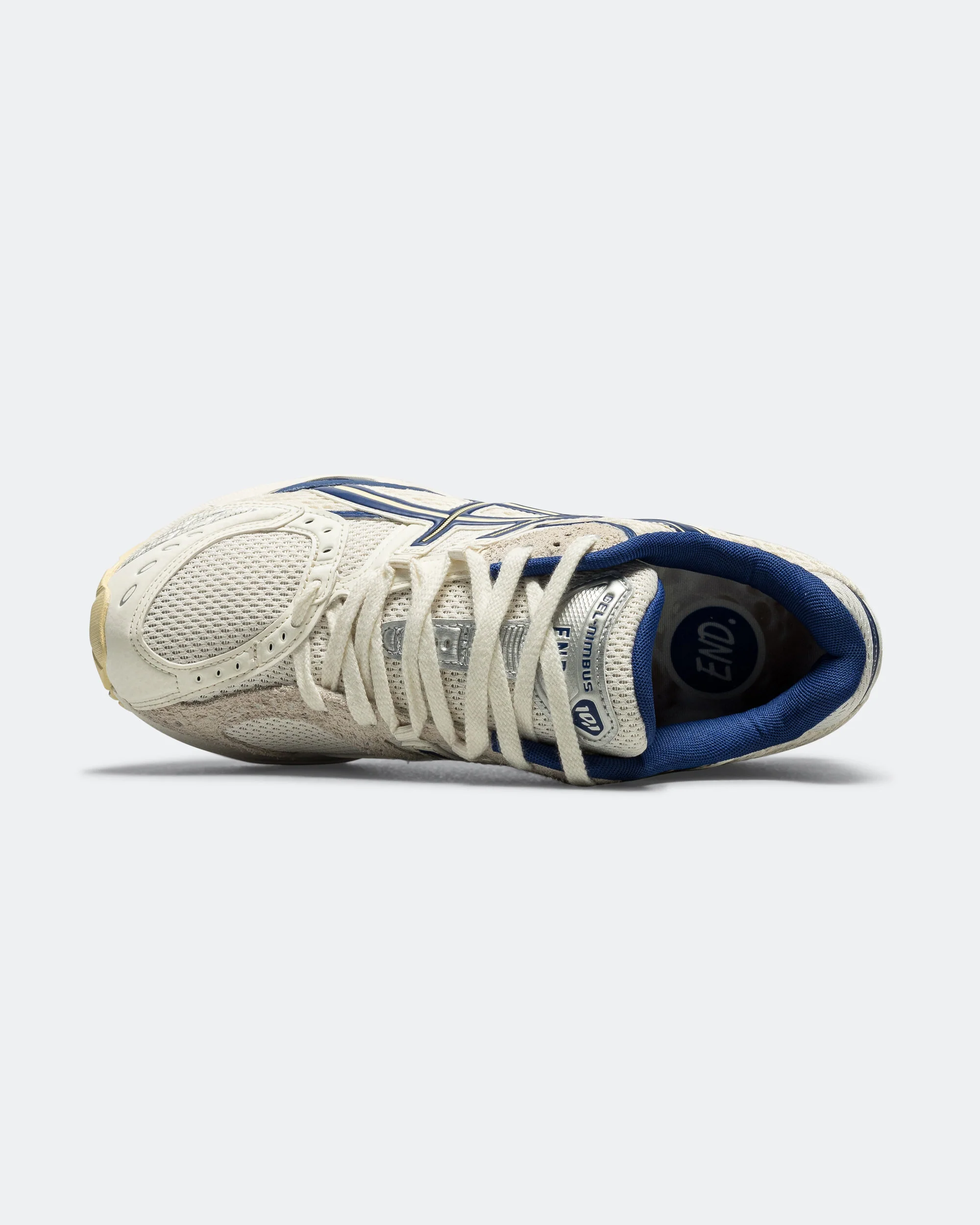 Gel-Nimbus 10.1 x END. - Snow White/Sodalite Blue - Image 4