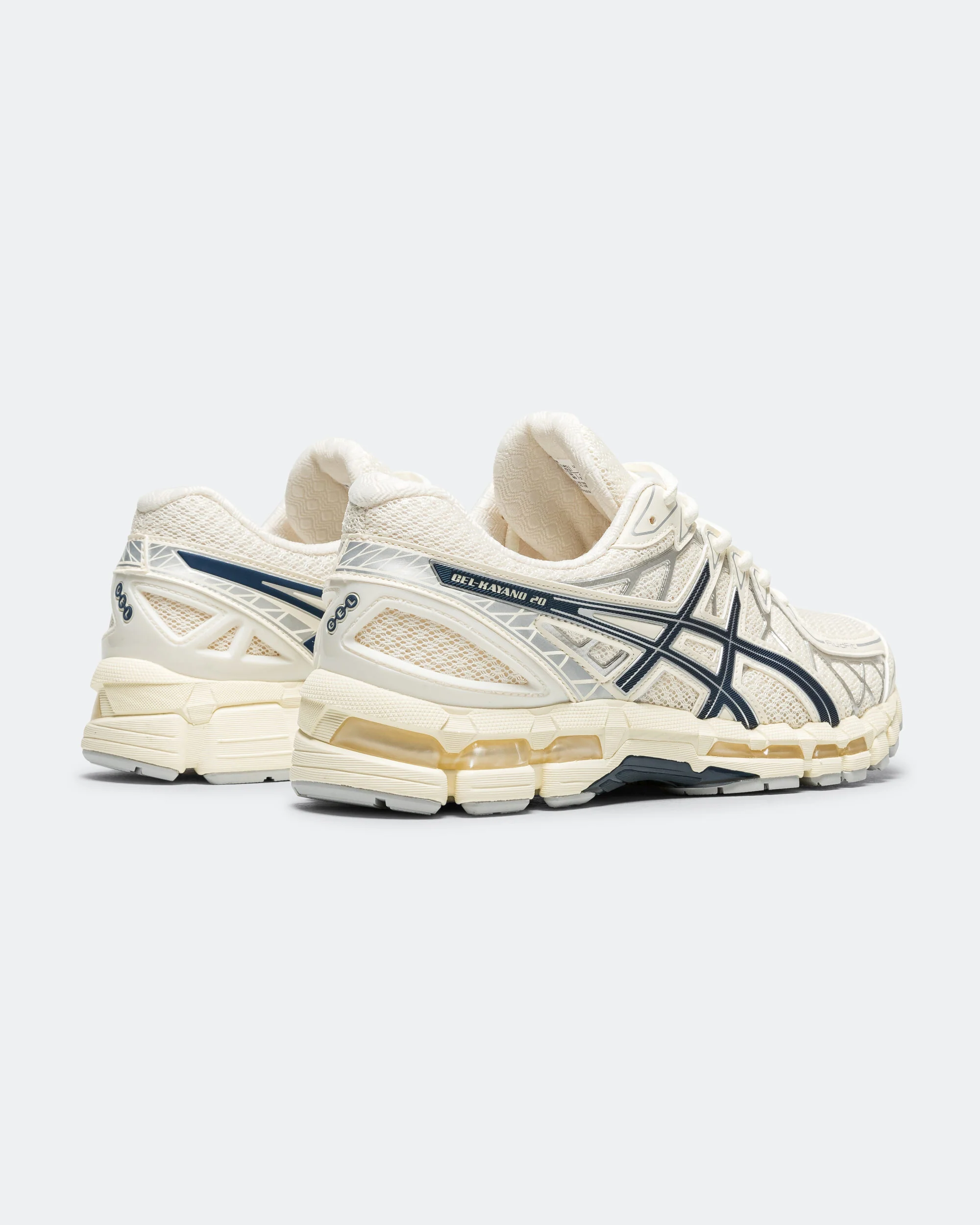 GEL-Kayano 20 - Cream/Independence Blue - Image 3