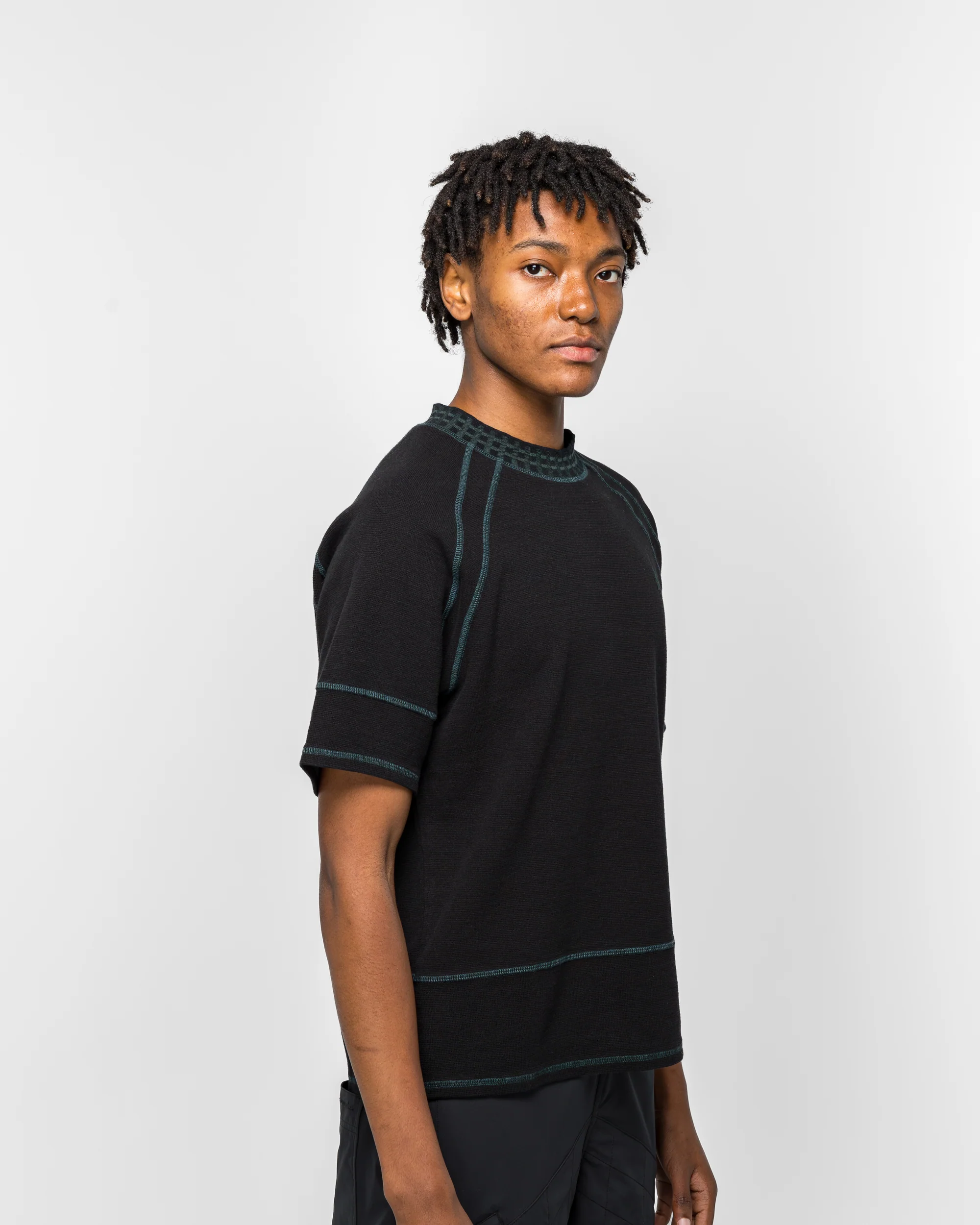 Tamarica SS T-Shirt - Black - Image 3