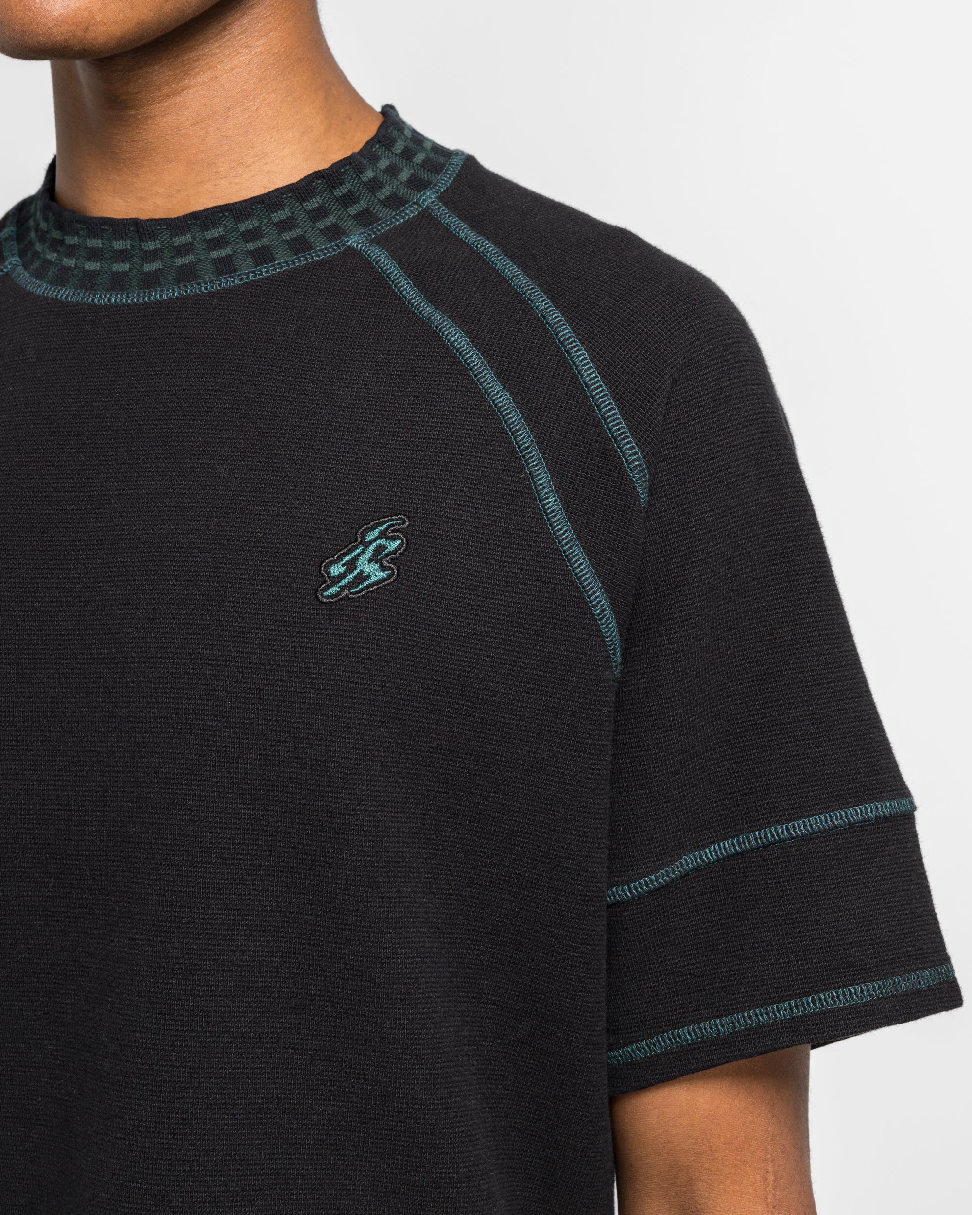 Tamarica SS T-Shirt - Black - Image 5