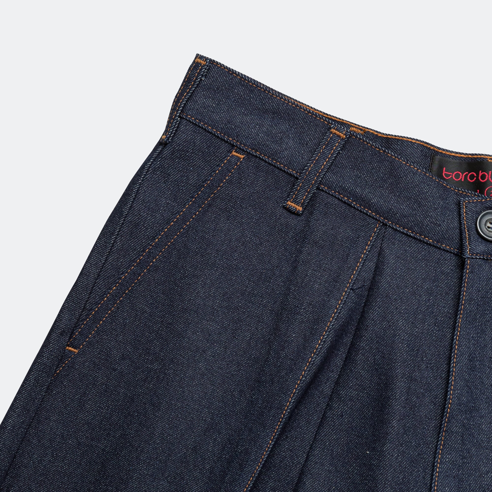 August Denim Short - Indigo Blue - Image 4