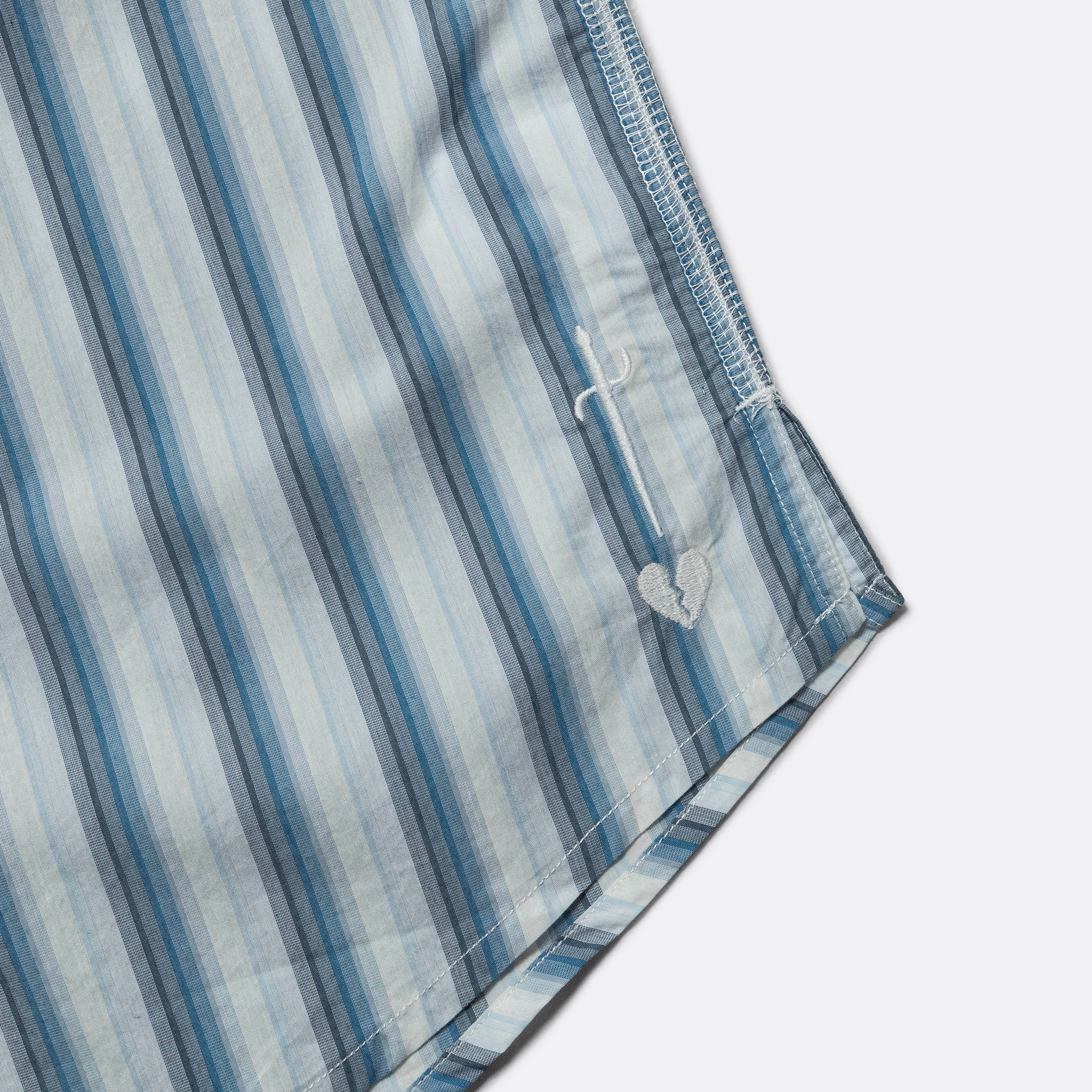 Big SS Shirt - Blue Stripe - Image 4