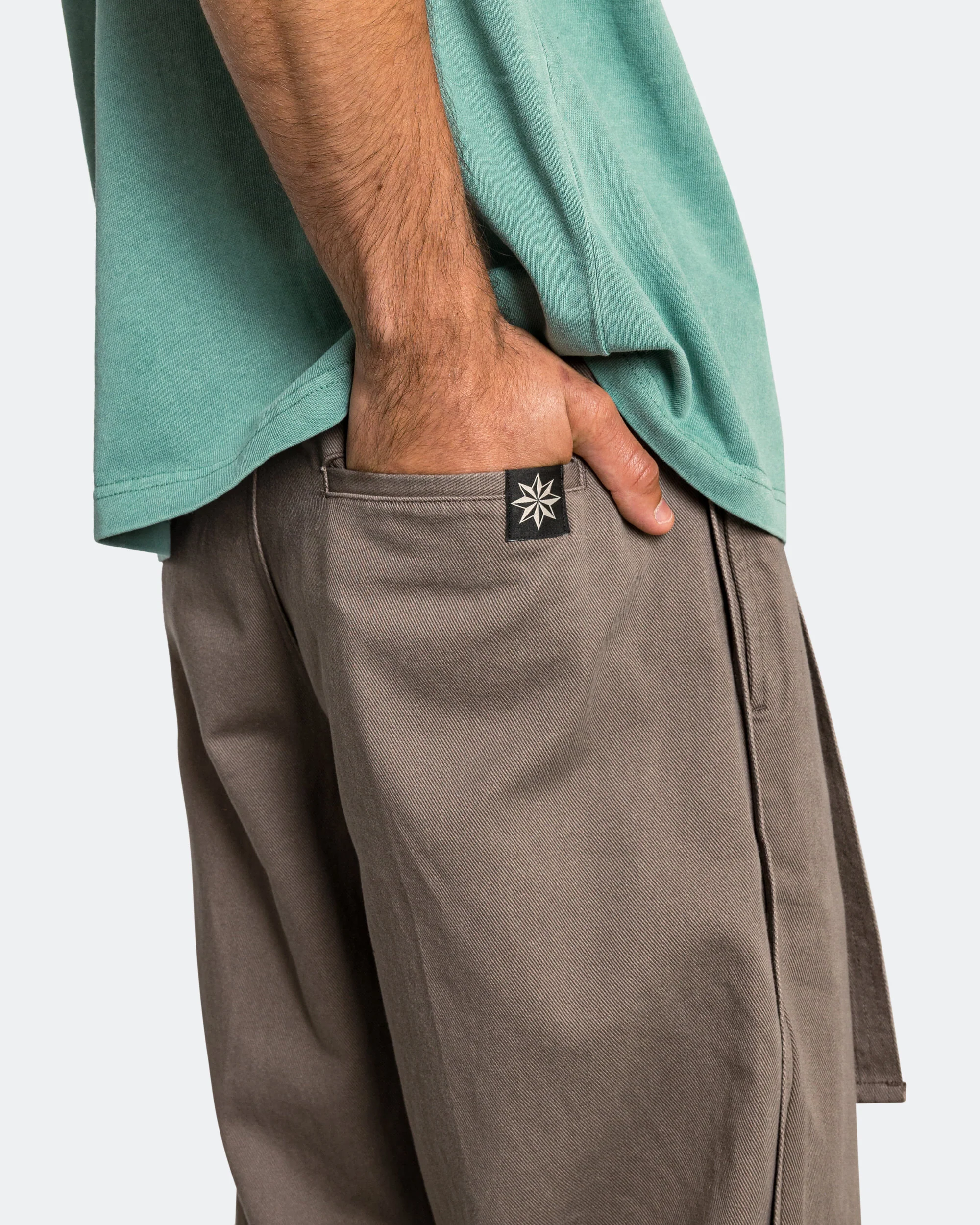 Pleated Work Pant - Gravel - Image 5