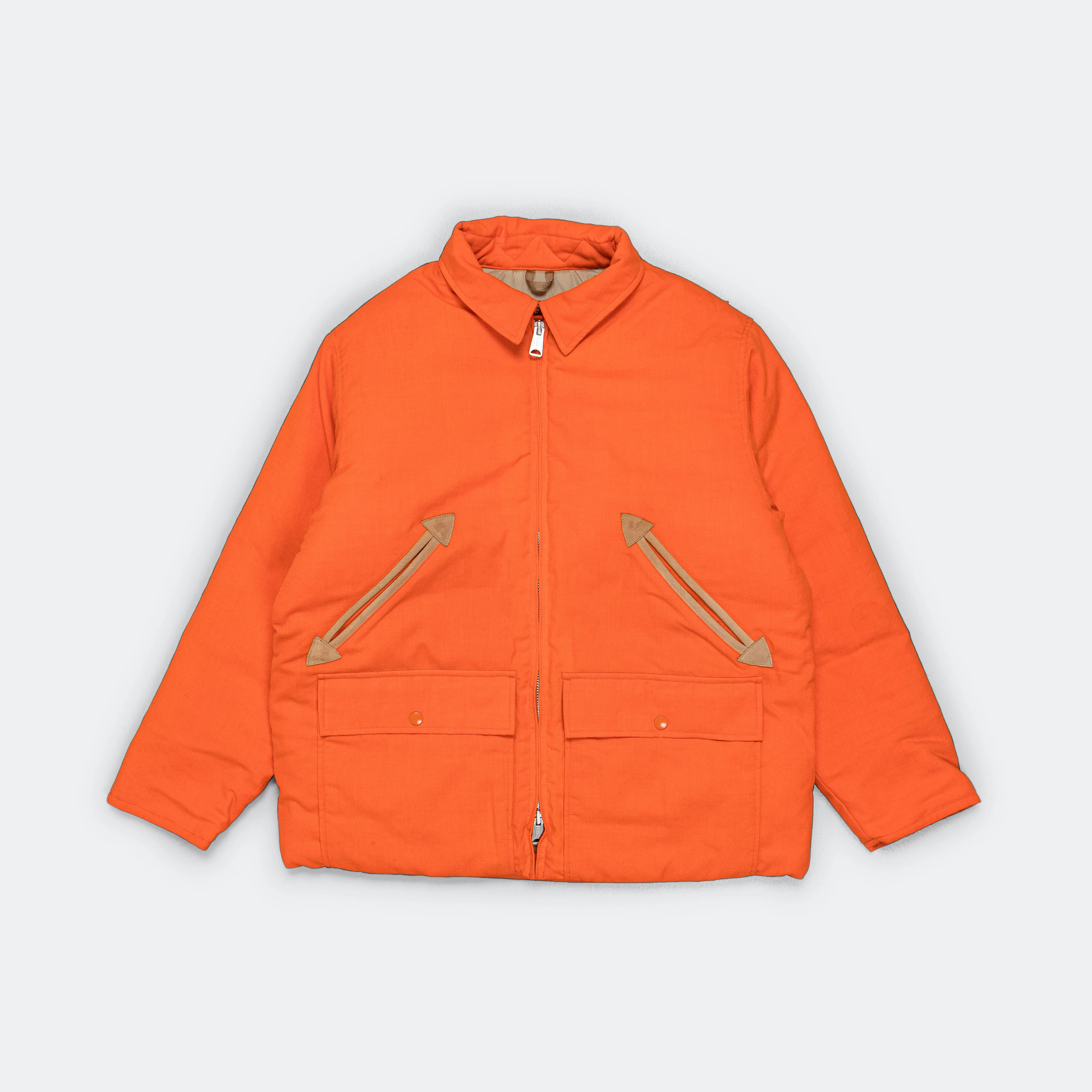 Hunting Puff Jacket - Orange - Image 3