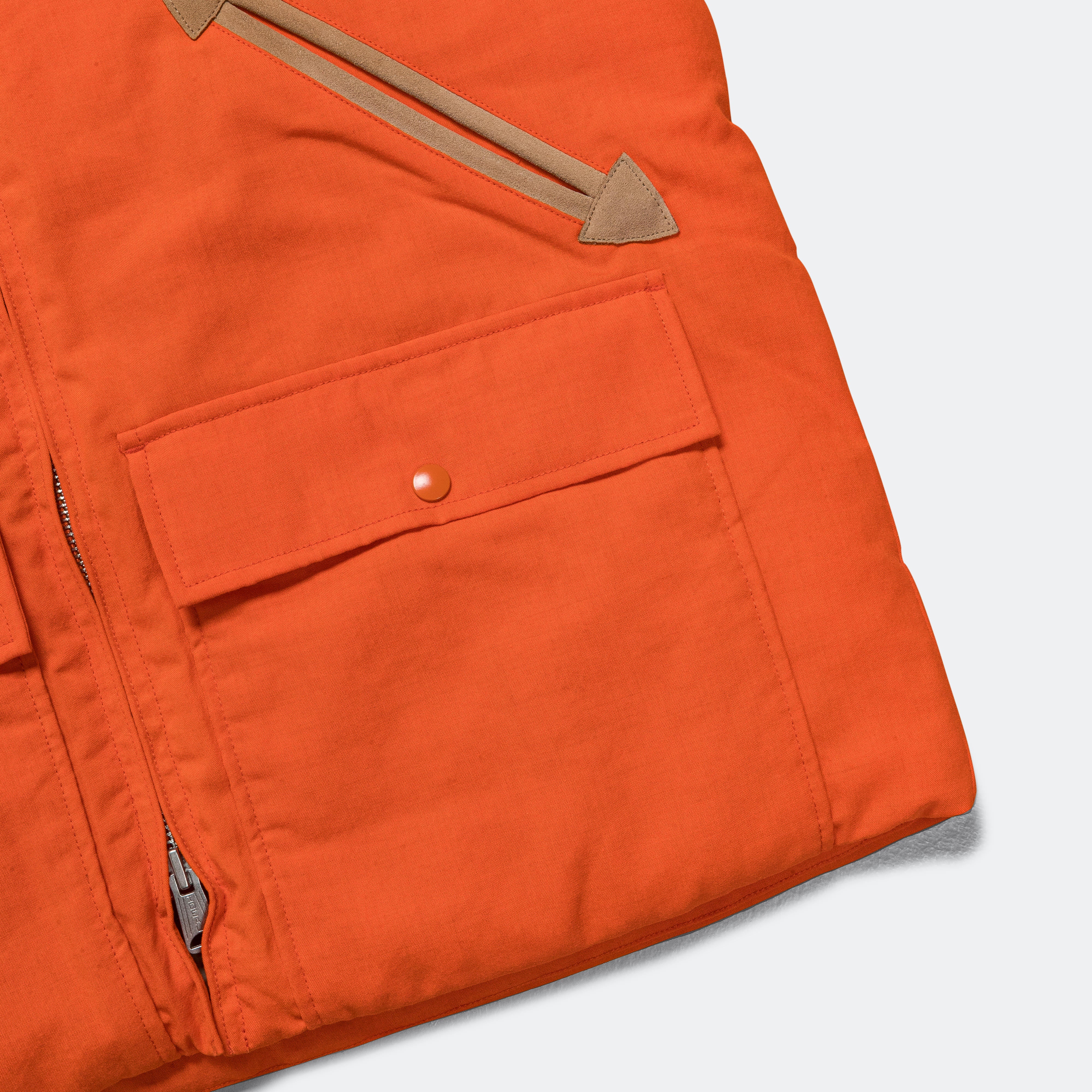 Hunting Puff Jacket - Orange - Image 8