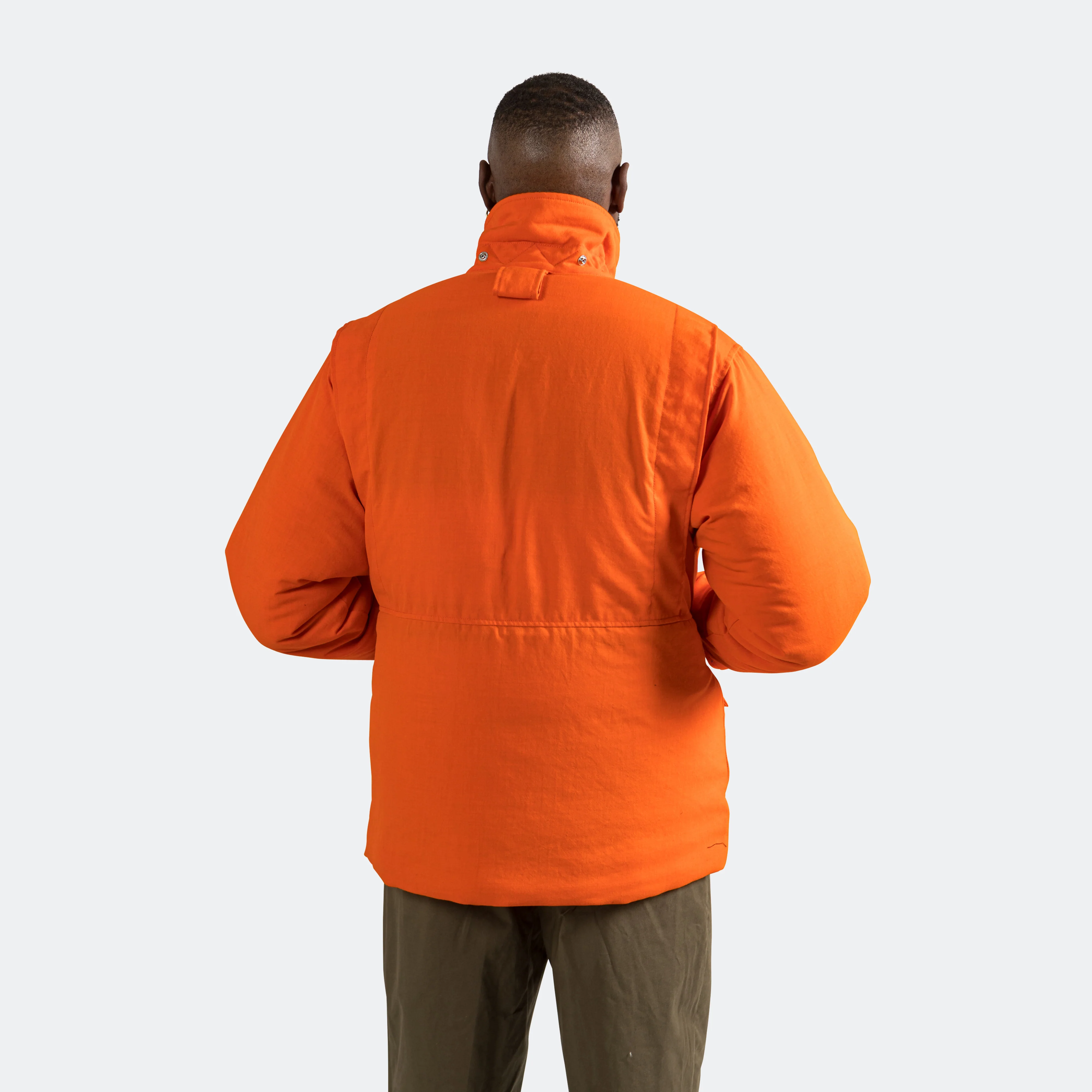 Hunting Puff Jacket - Orange - Image 9
