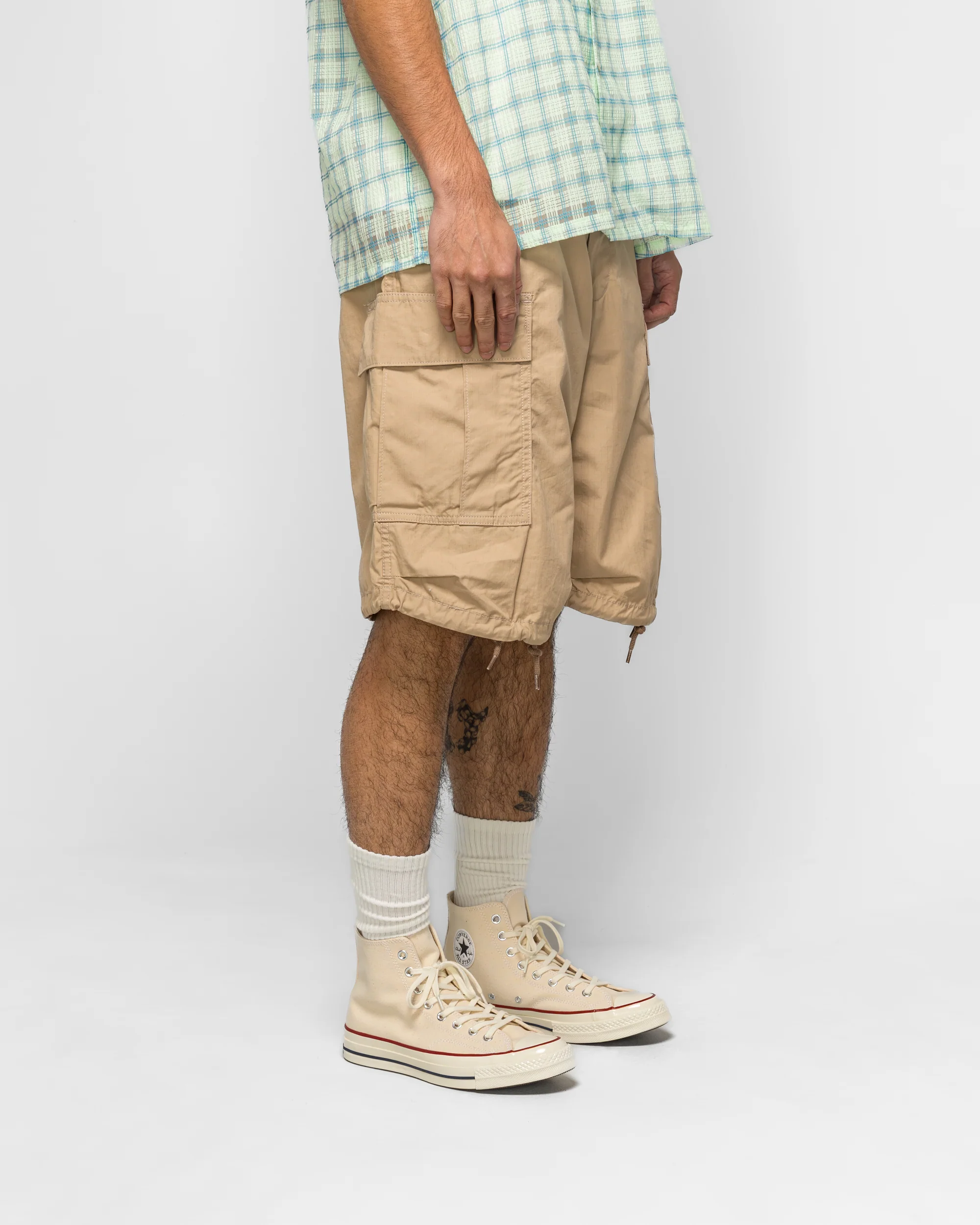 MIL 6 Pocket 80/3 Rip Stop - Beige - Image 3