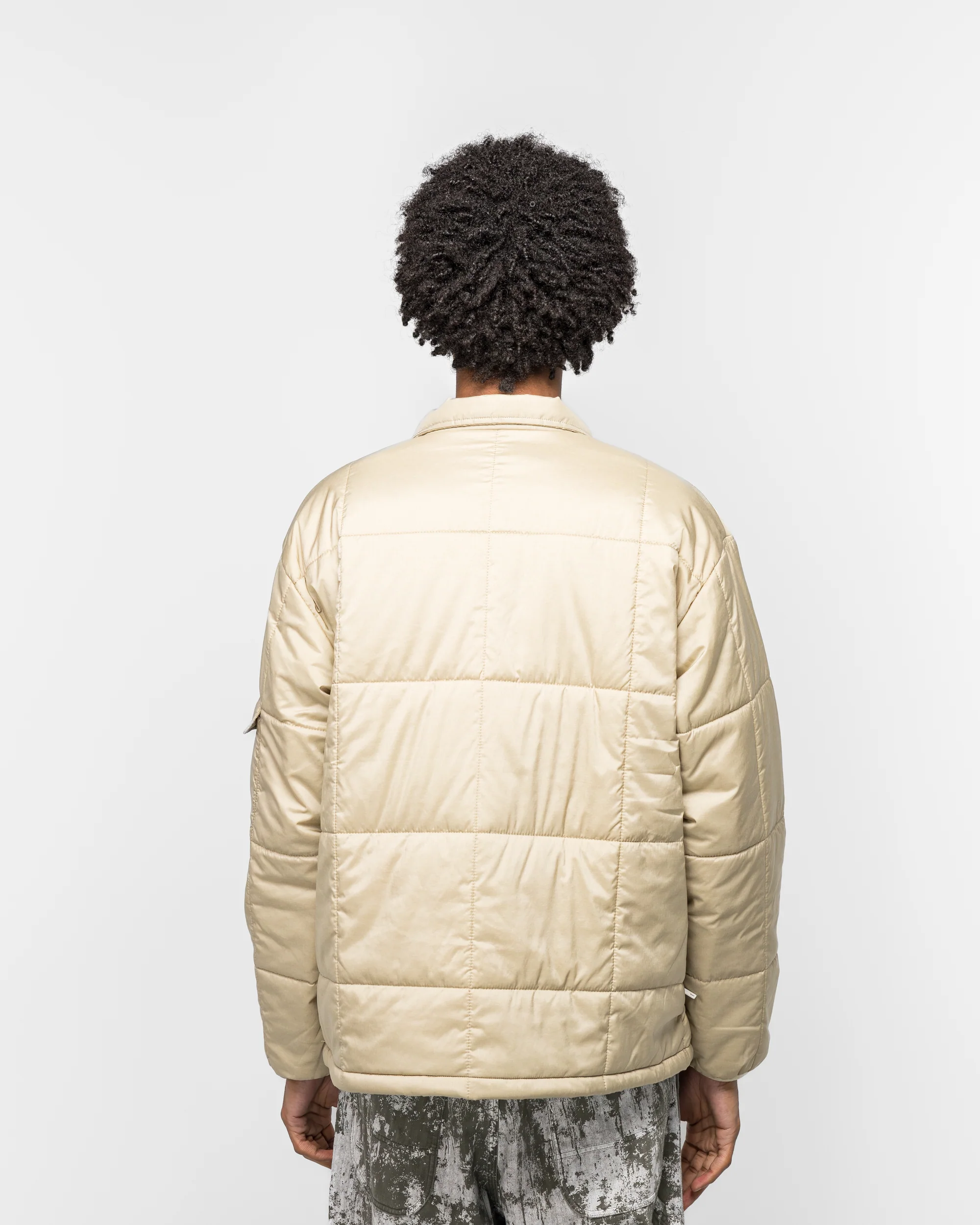 Puffy Jacket - Beige - Image 4