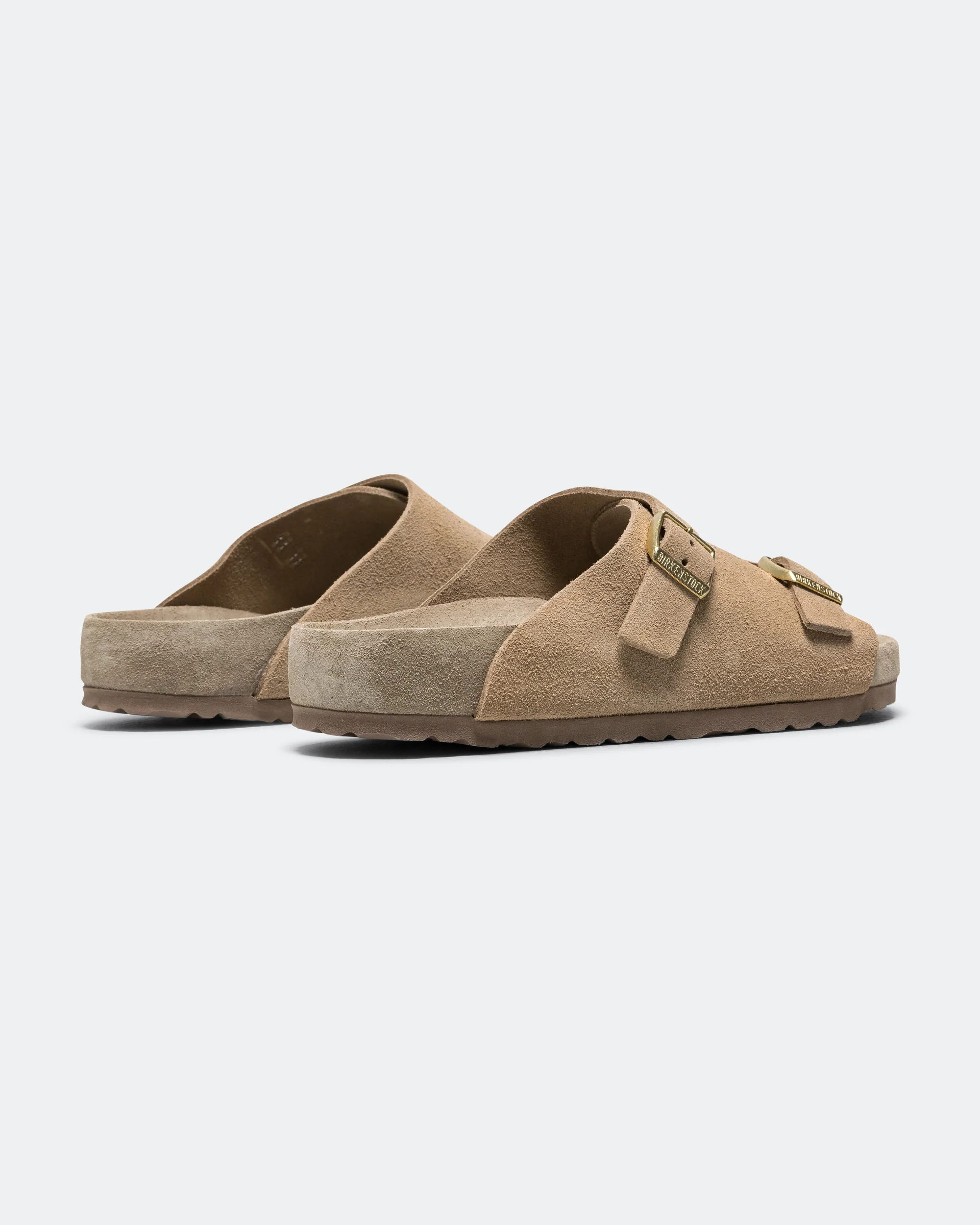 Zurich Exquisite - Taupe Suede Leather - Image 3