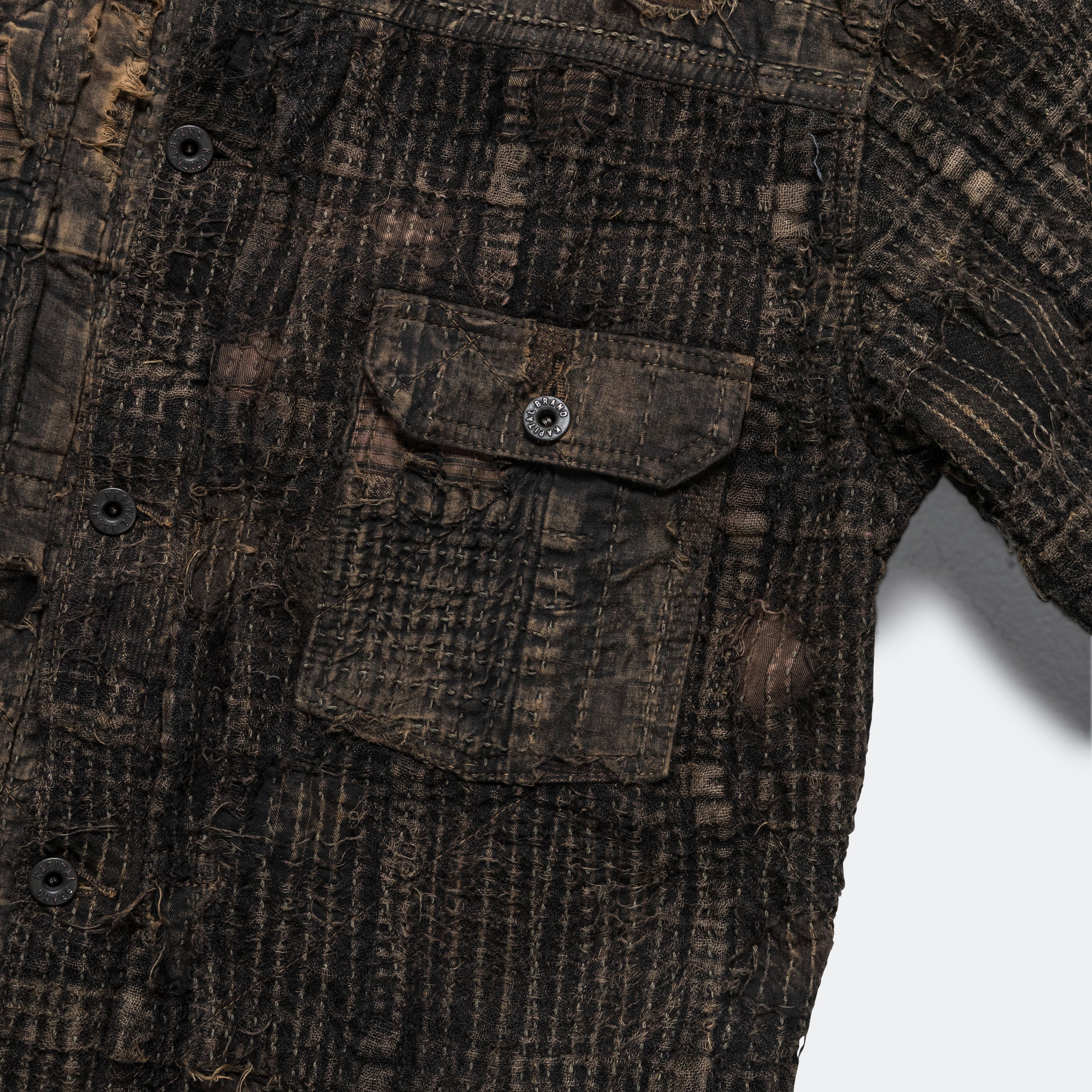 BLACK TEA-CORE BORO SPRING 1st JKT - Black - Image 4