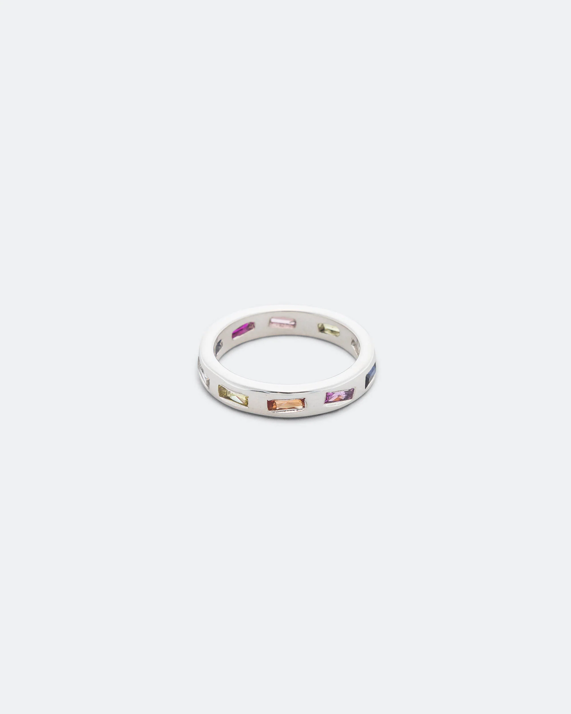 Mini Lotus Ring (Multi) - 925 Silver