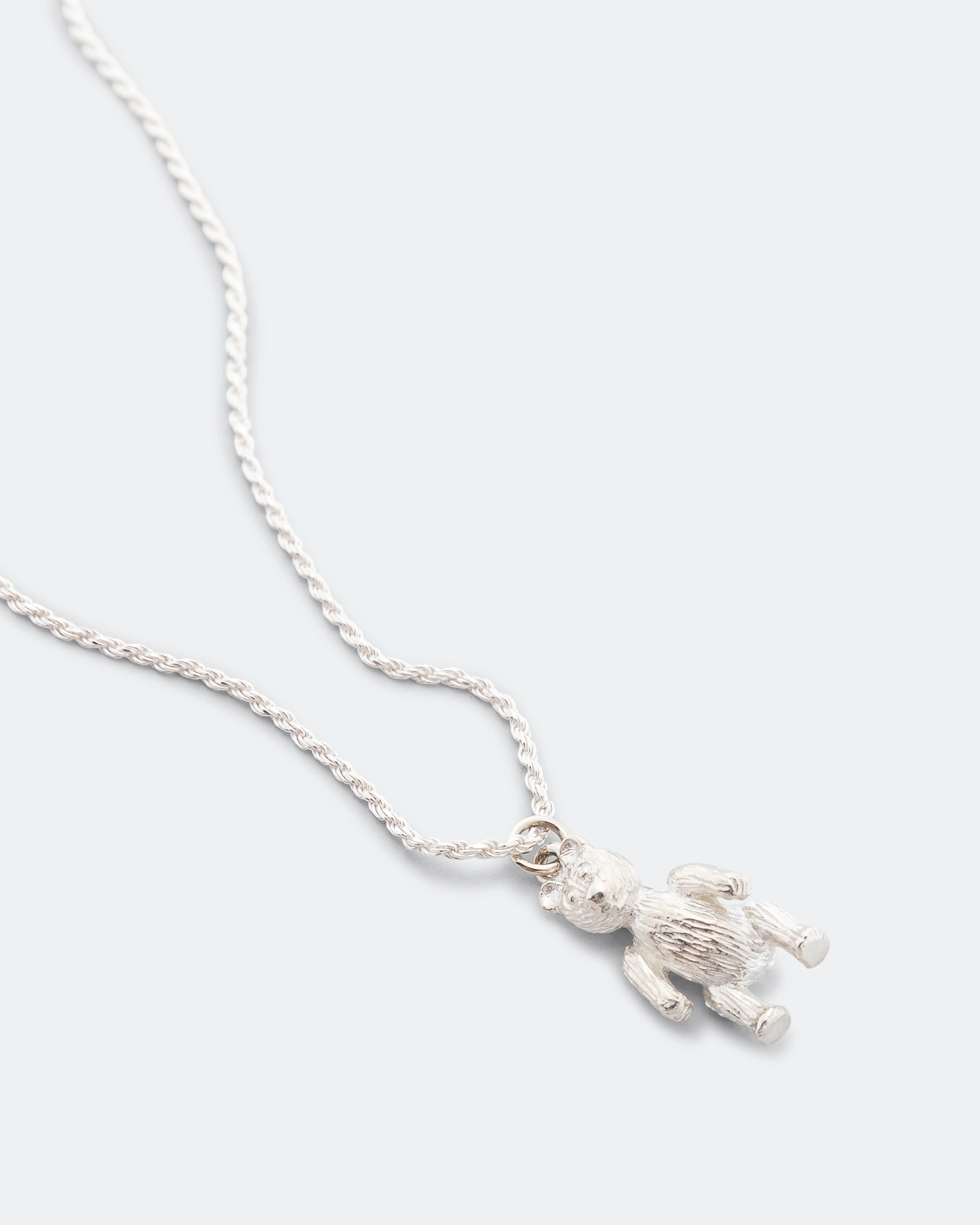 Teddy Bear Pendant Necklace Impression - 925 Silver - Image 3