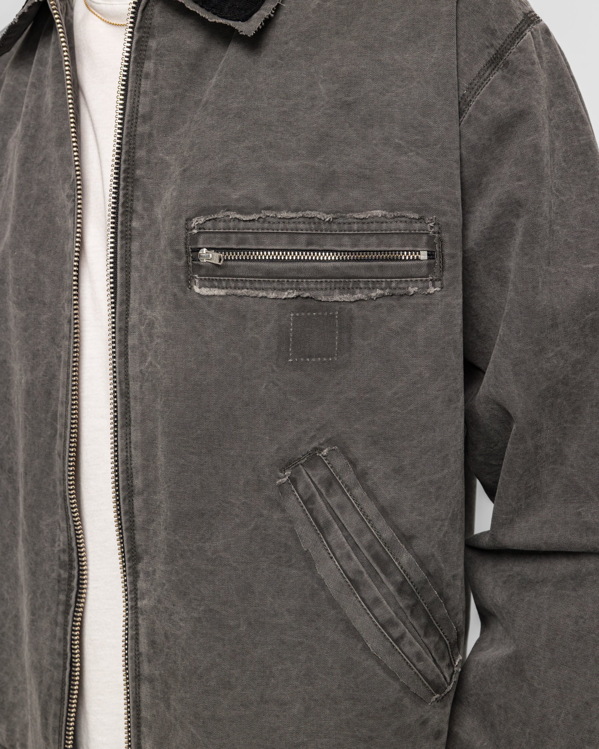 Worker Jacket - Black Vintage Wash - Image 5