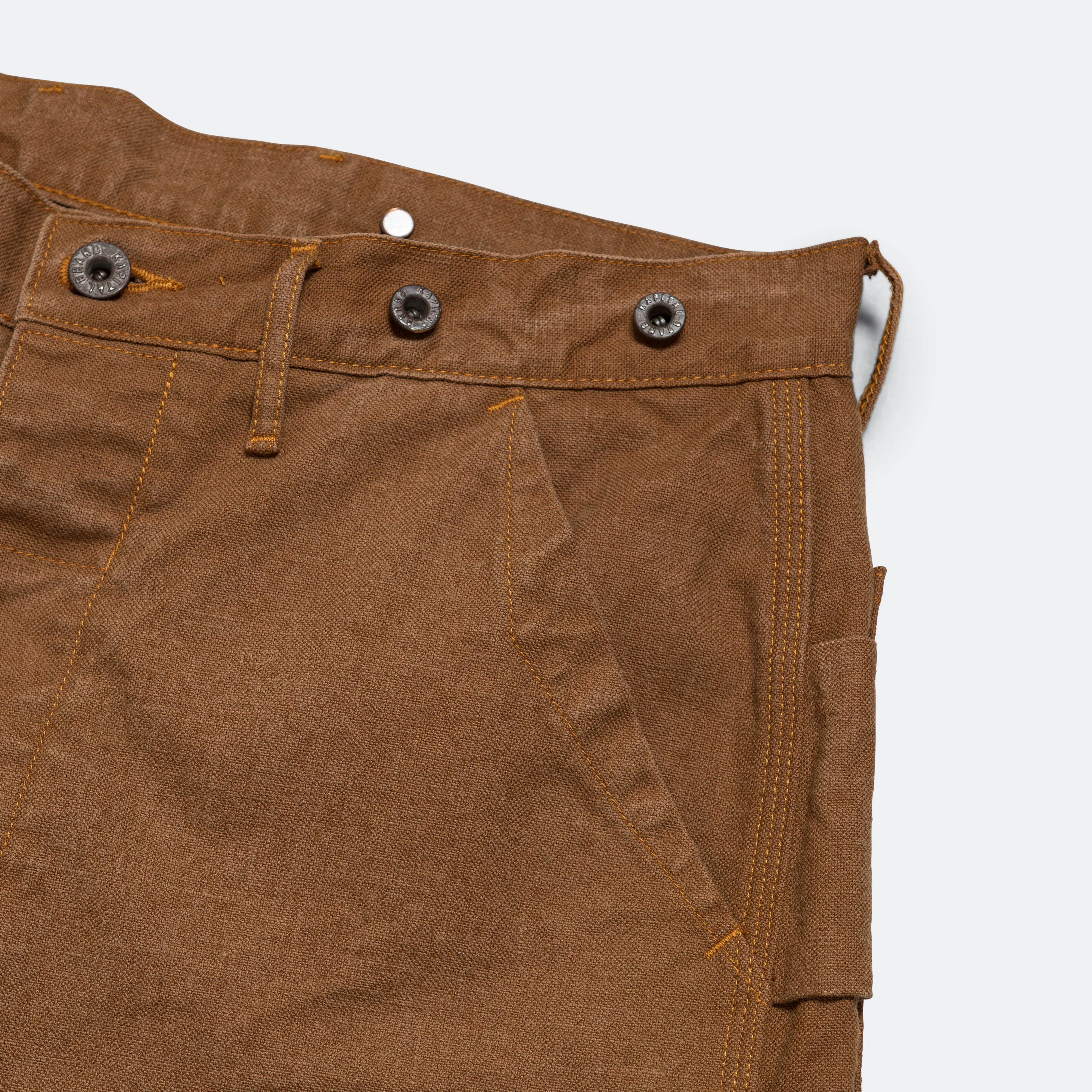 Canvas LUMBER Pants - Gold - Image 3