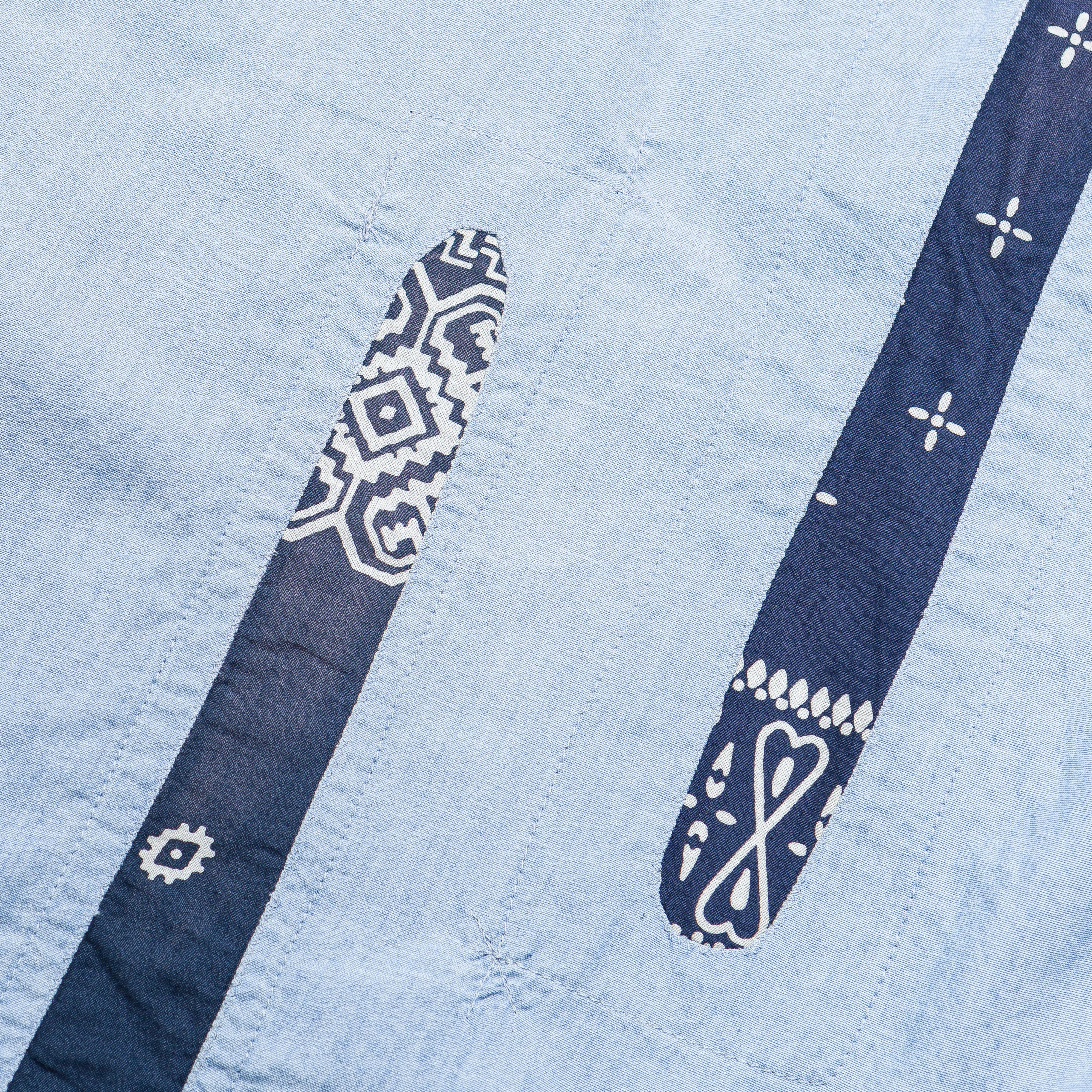 Chambray KOUNTRY Work Shirt (RAIN BANDANA Remake) - Sax - Image 6