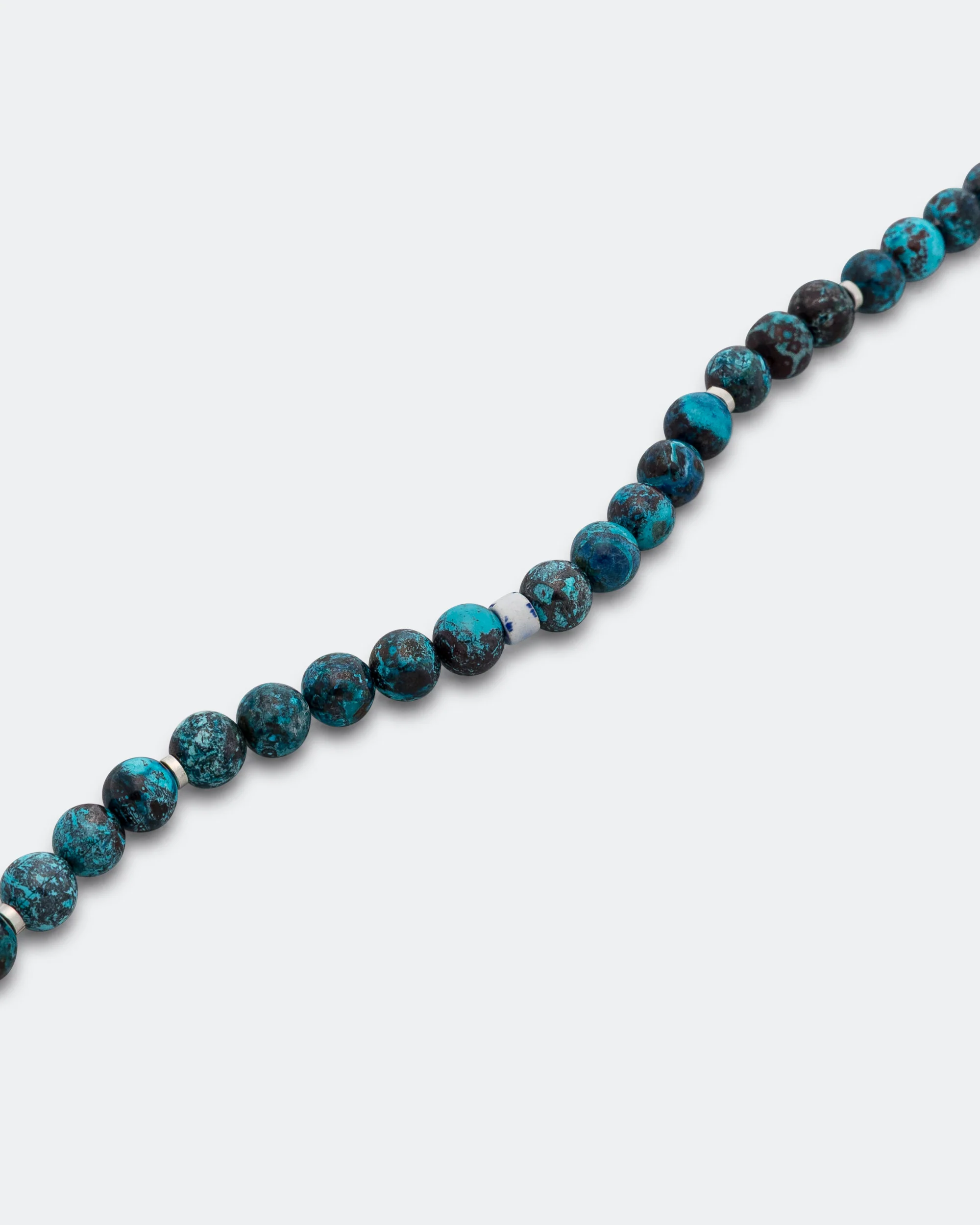 Circle8 Bracelet - Chrysocolla/925 Silver - Image 3