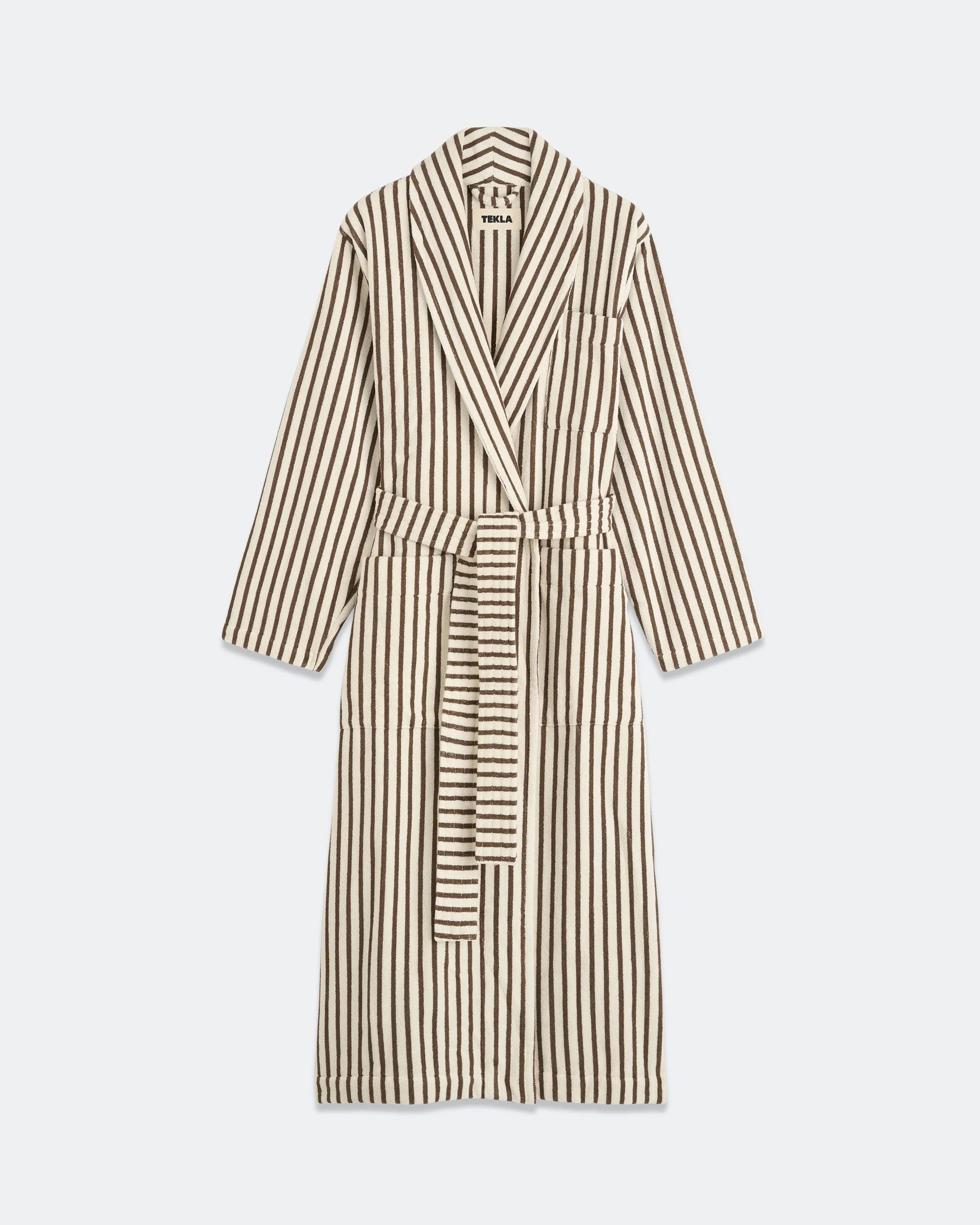 Classic Bathrobe - Kodiak Stripes