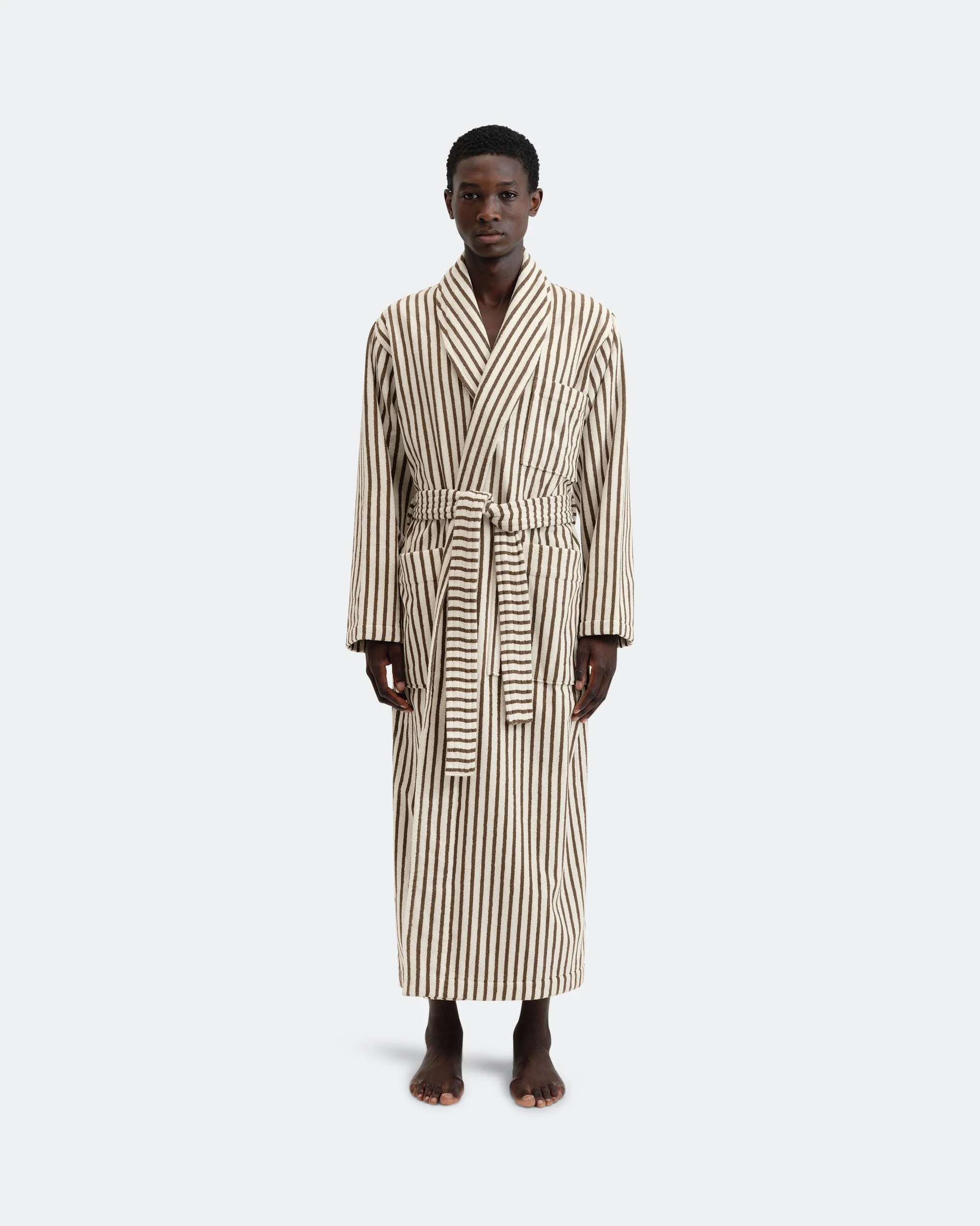 Classic Bathrobe - Kodiak Stripes - Image 4