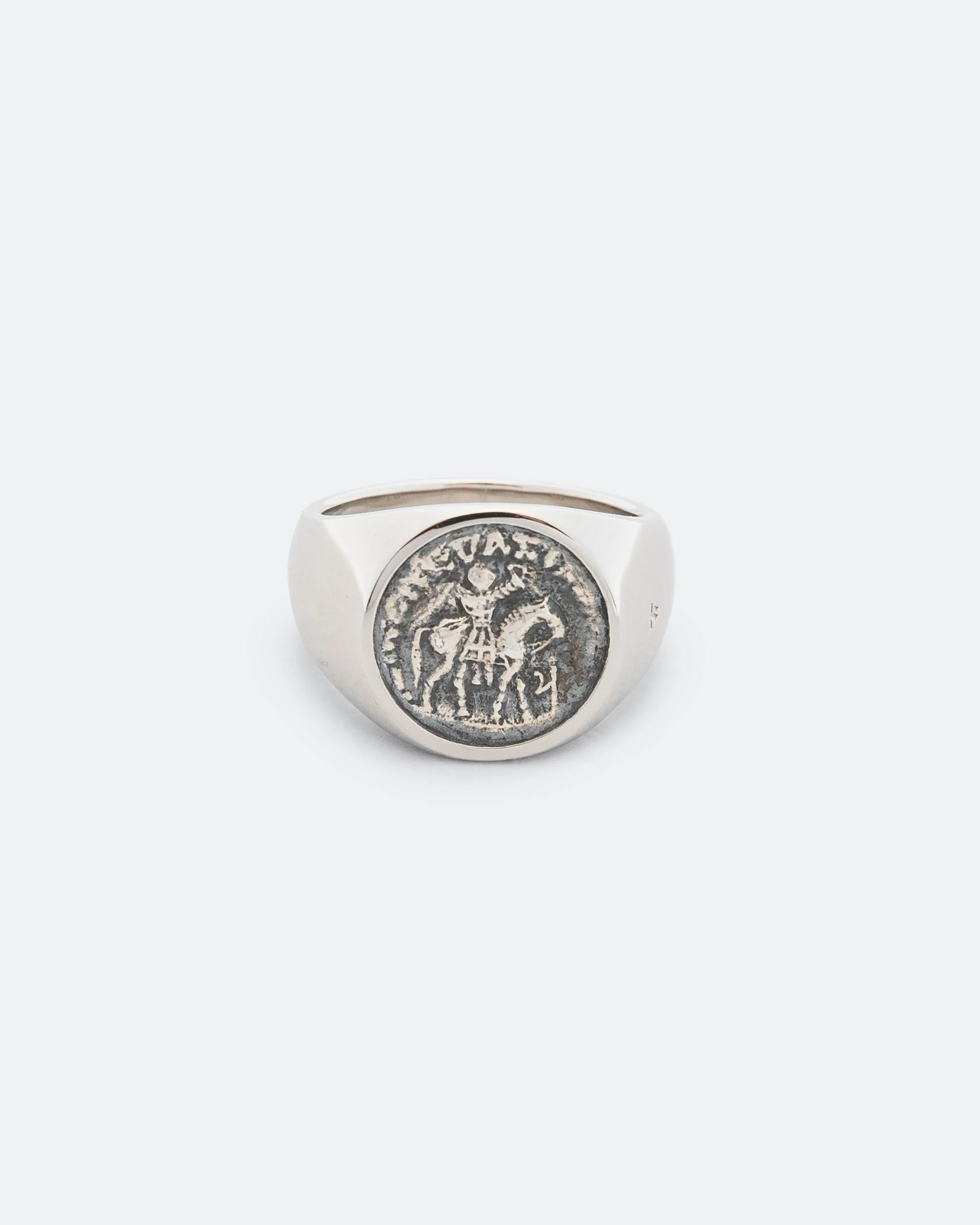 Coin Ring M - 925 Sterling Silver