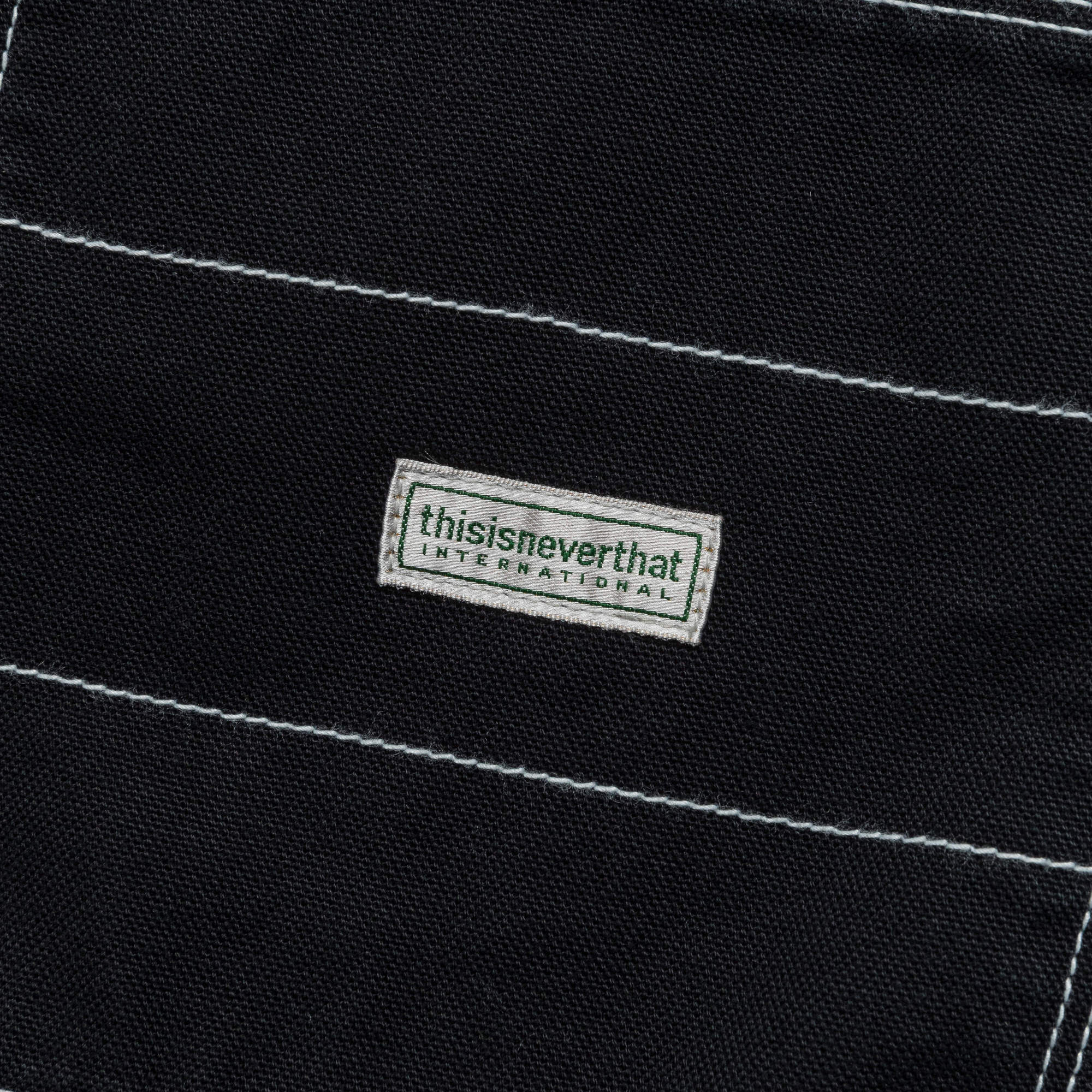 Contrast Stitch Pant - Black - Image 6