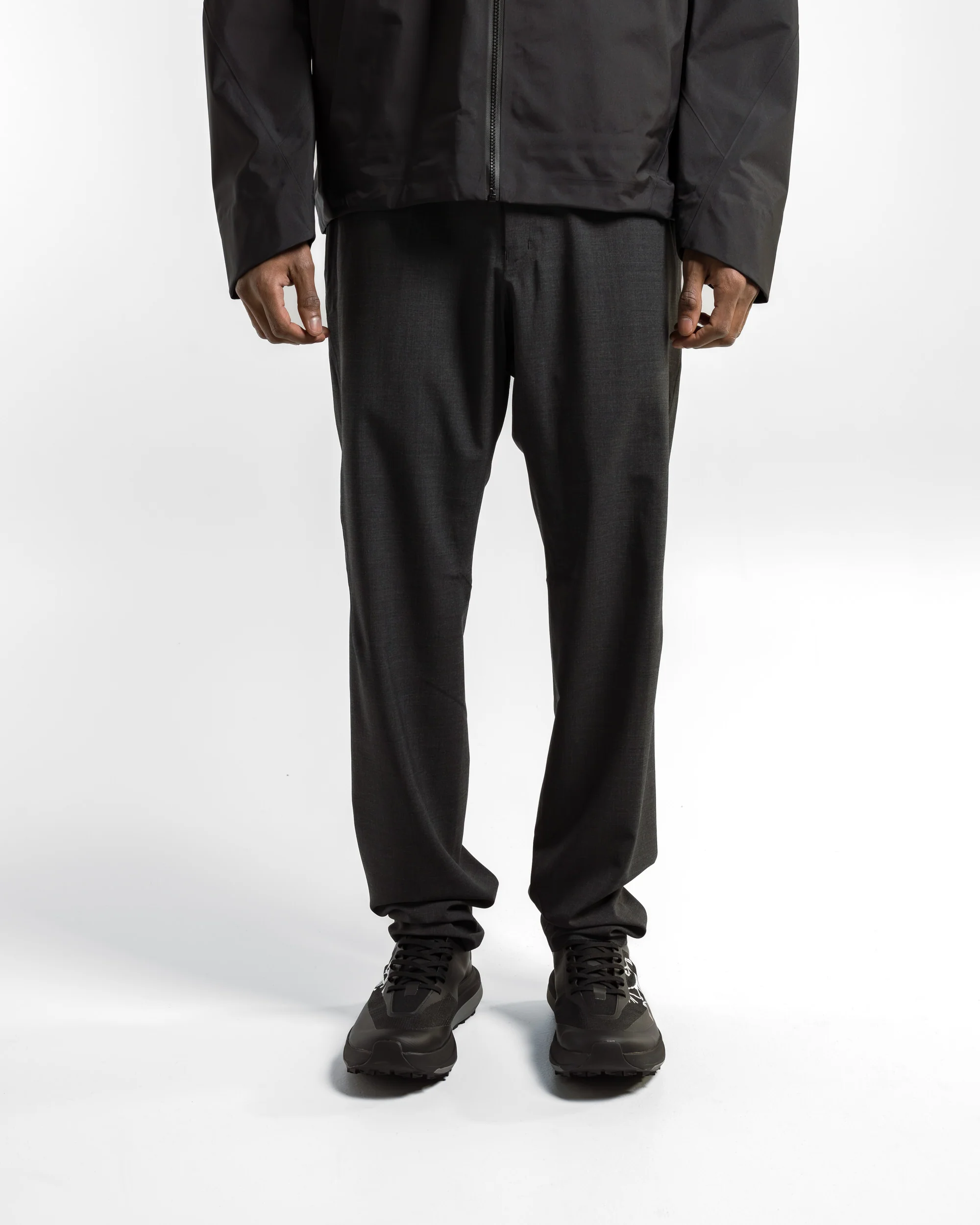 Convex Wool Pant - Black Heather - Image 2