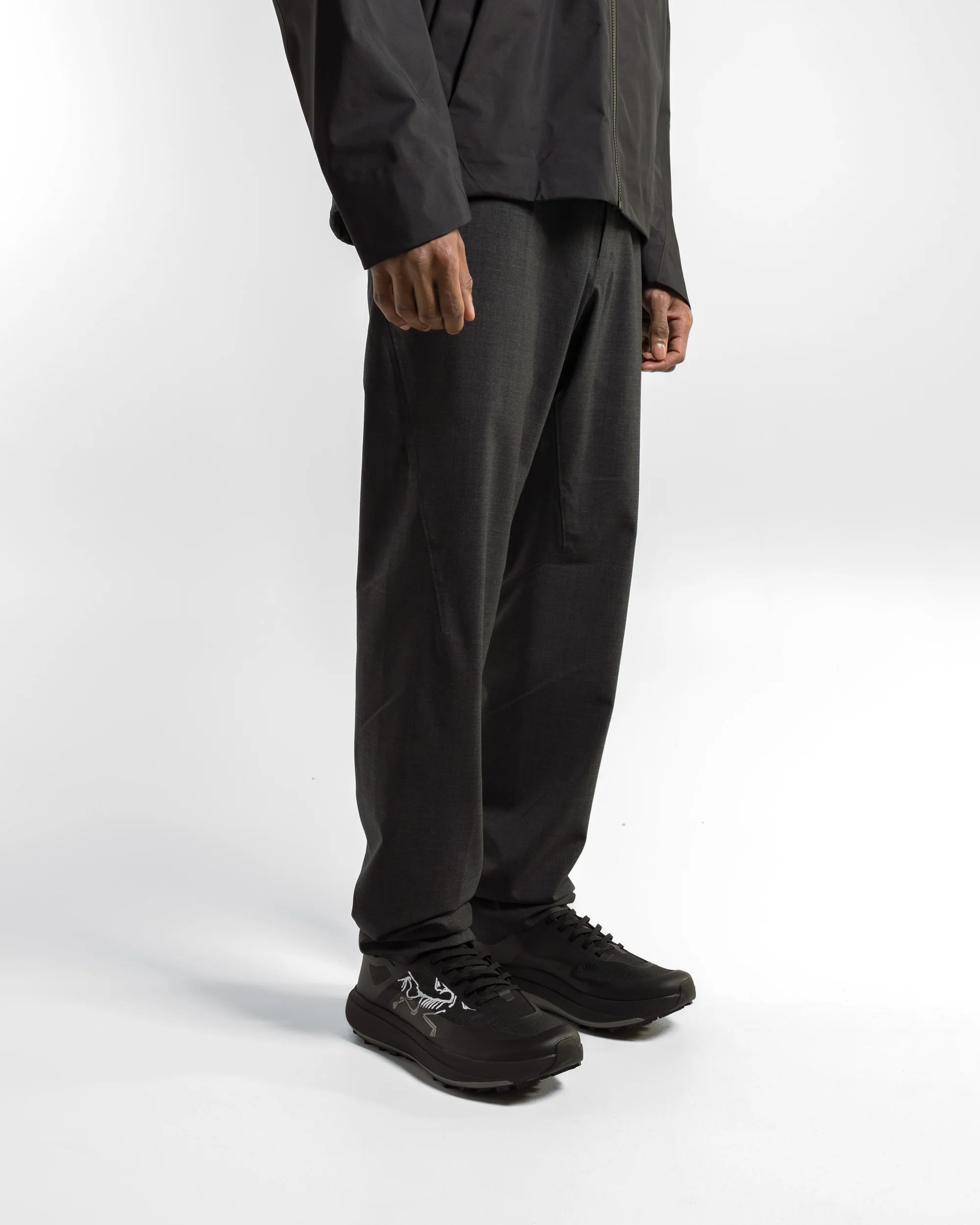 Convex Wool Pant - Black Heather - Image 3