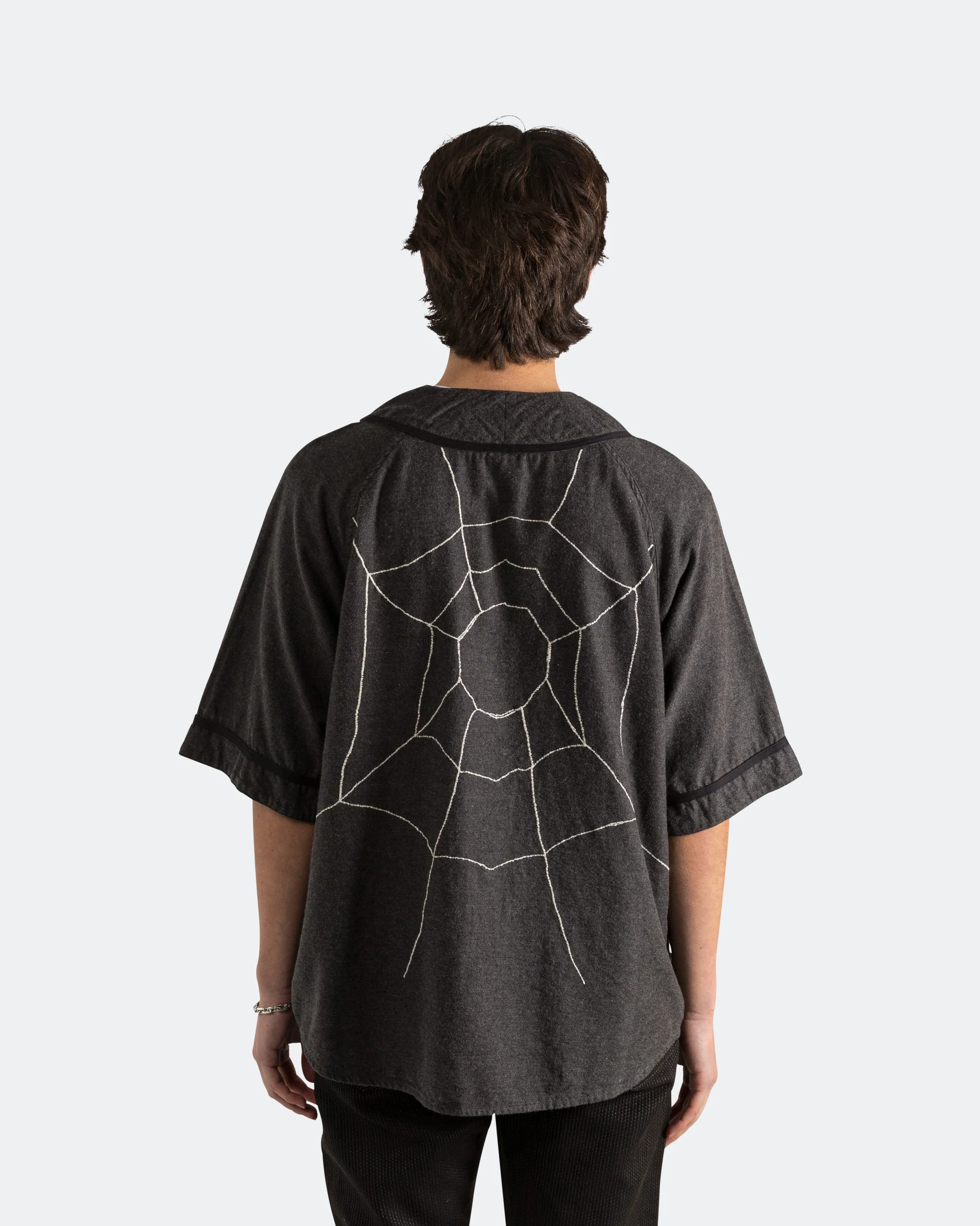 Cotton Wool GREAT KOUNTRY Baseball Shirt KOUNTRY DREAM CATCH Remake - Dark Grey - Image 3