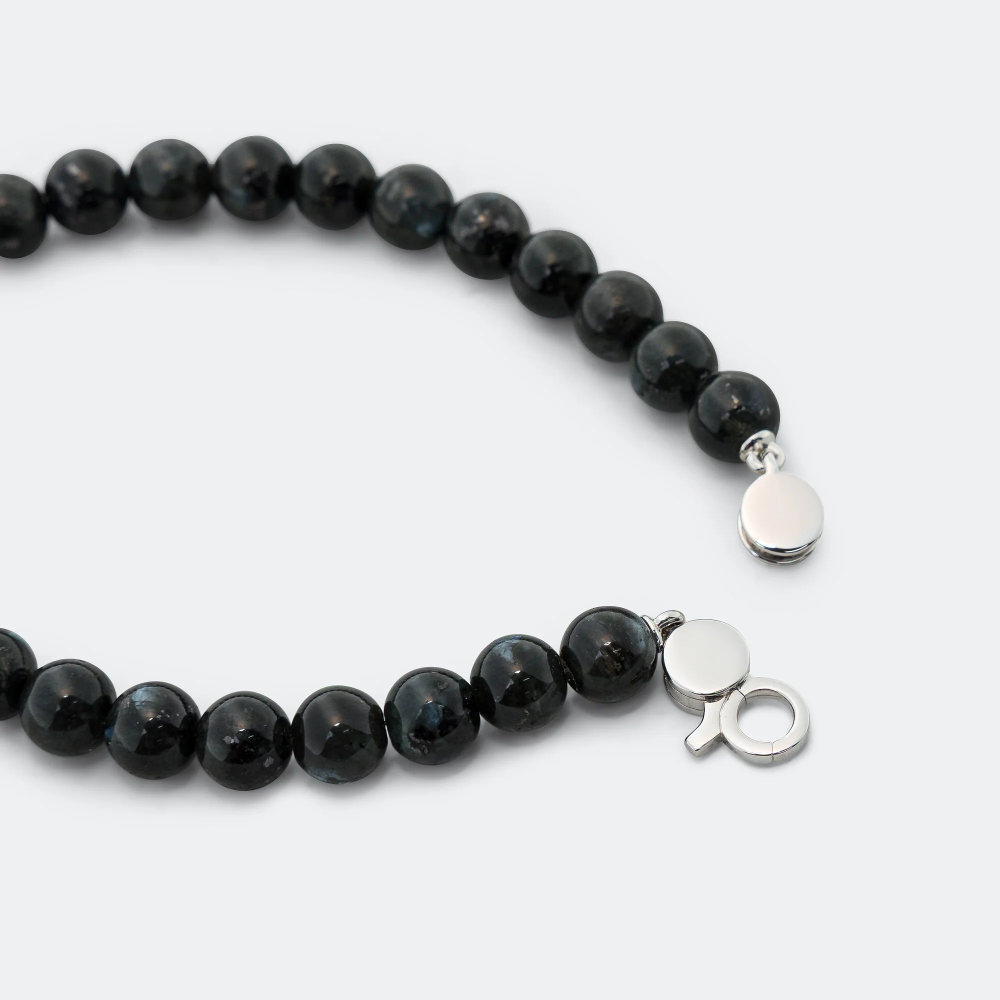 Cove Bracelet - Black Larvikite/925 Silver - Image 3