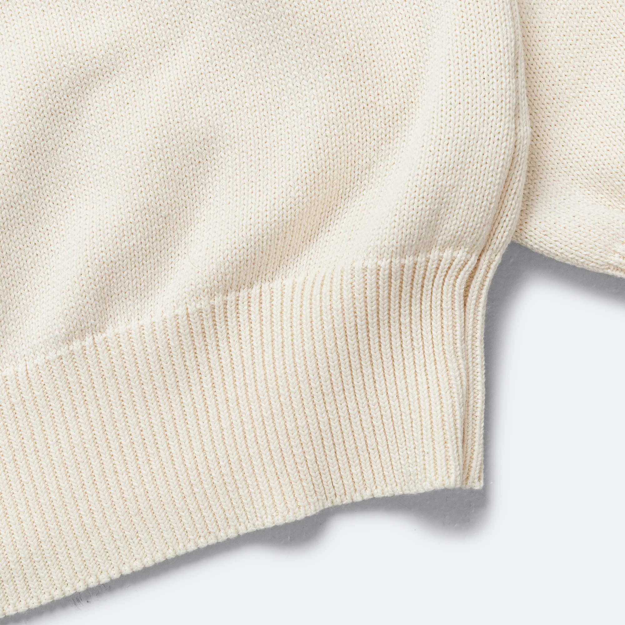 Cross Over Crew - Dry Cotton Ecru - Image 5