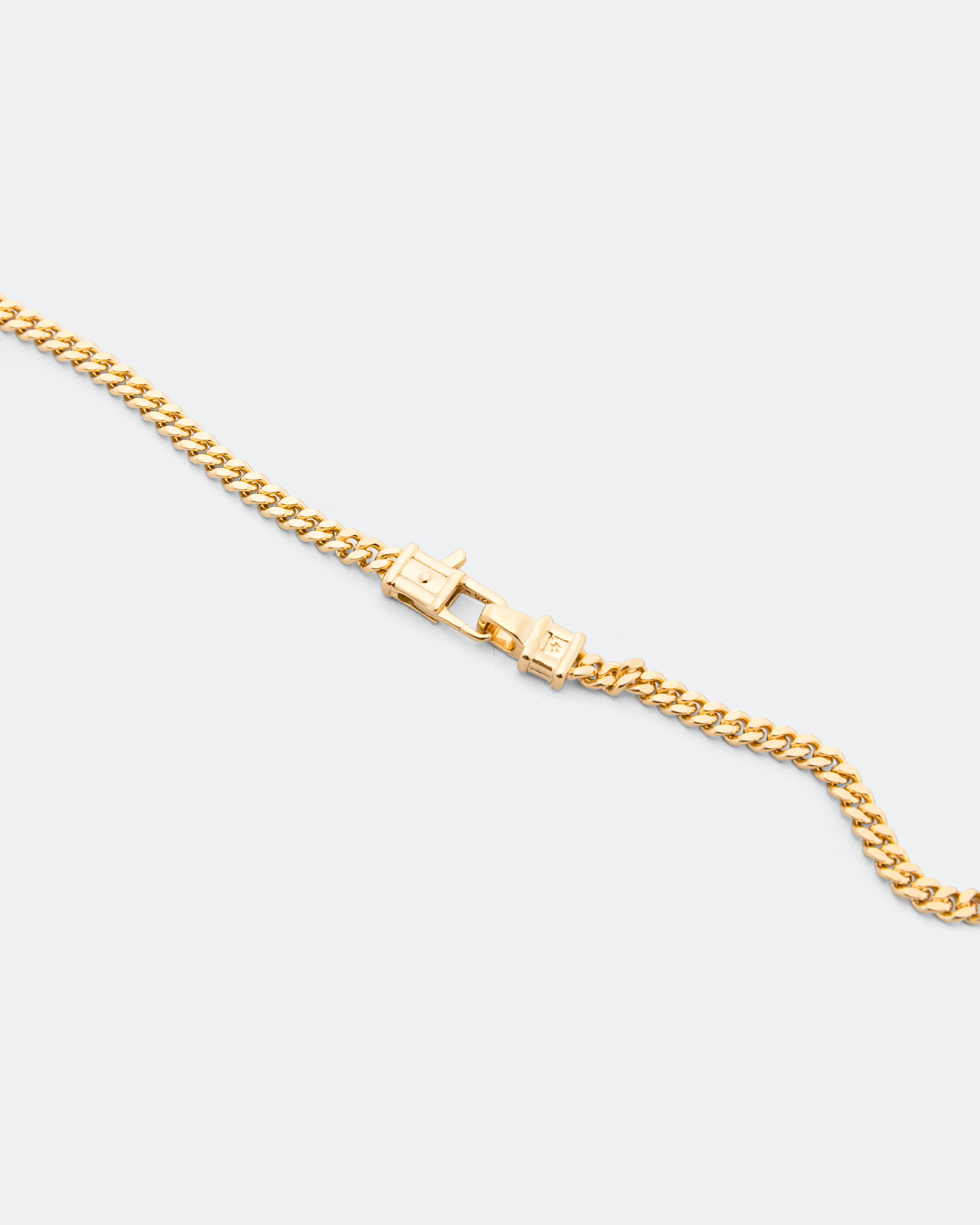 Curb Bracelet M - 18K Gold/925 Silver - Image 5