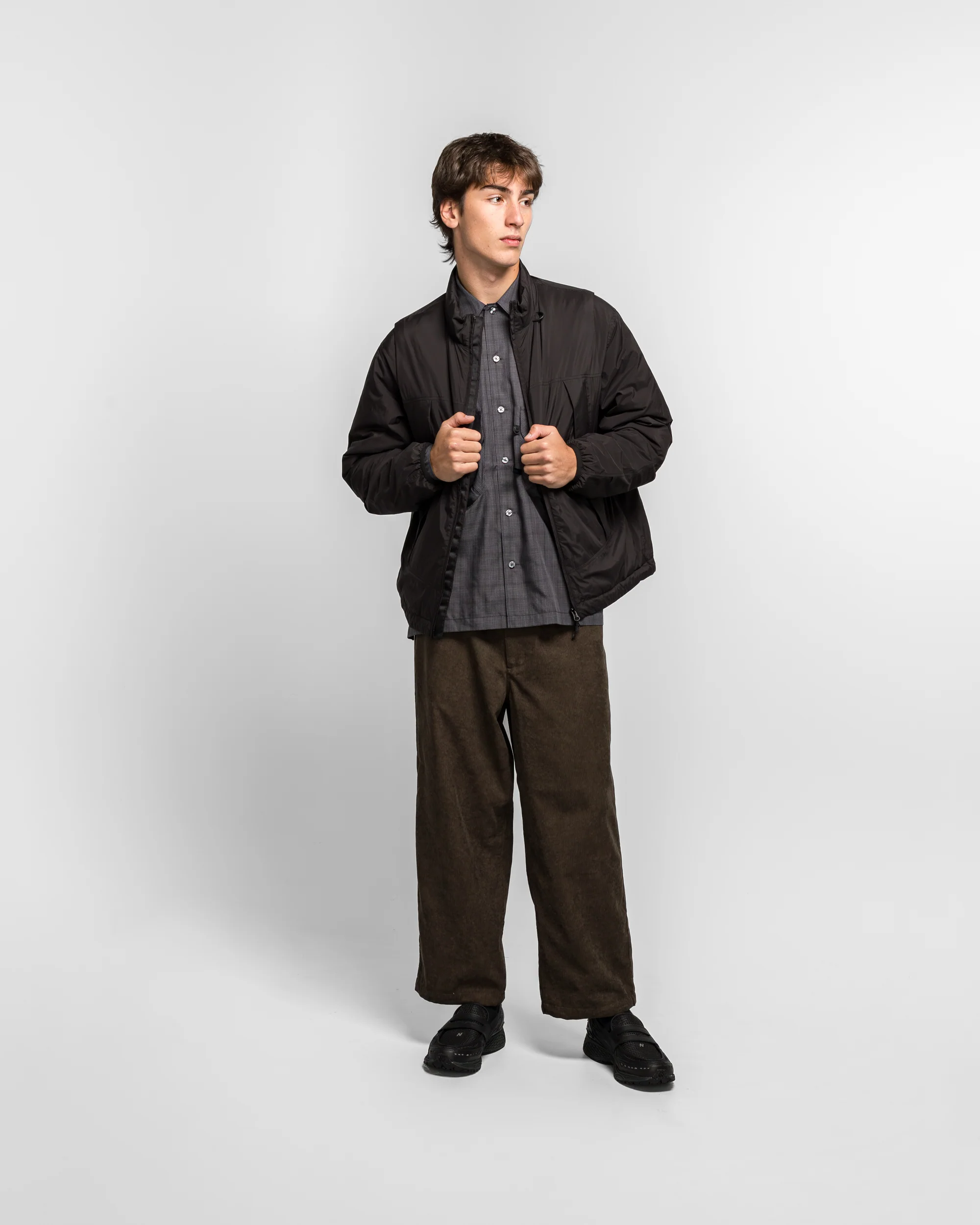 Tech 2WAY Field Inner Down Jacket - Black - Image 6