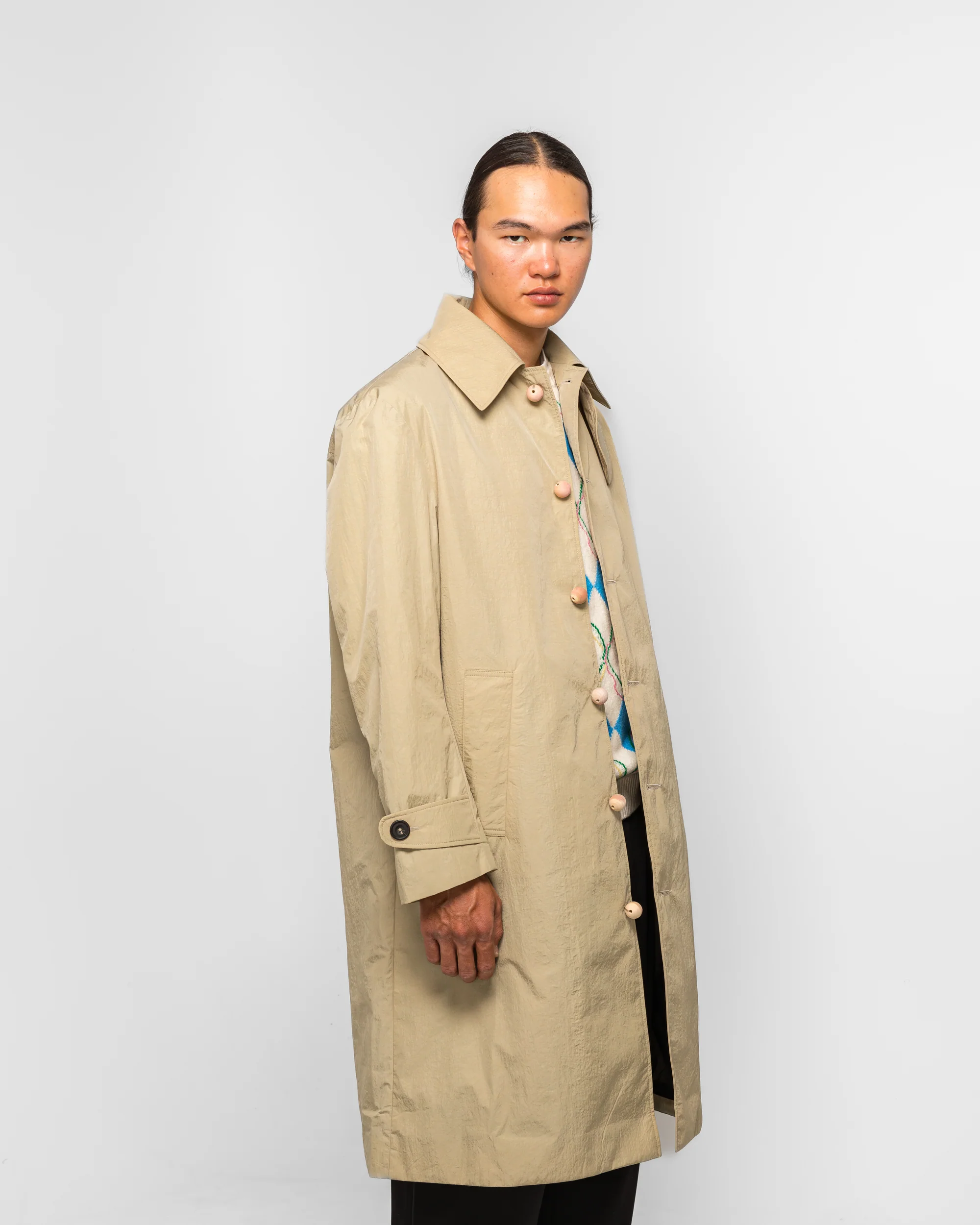 Courtyard Coat - Sandstone Taffeta - Image 3